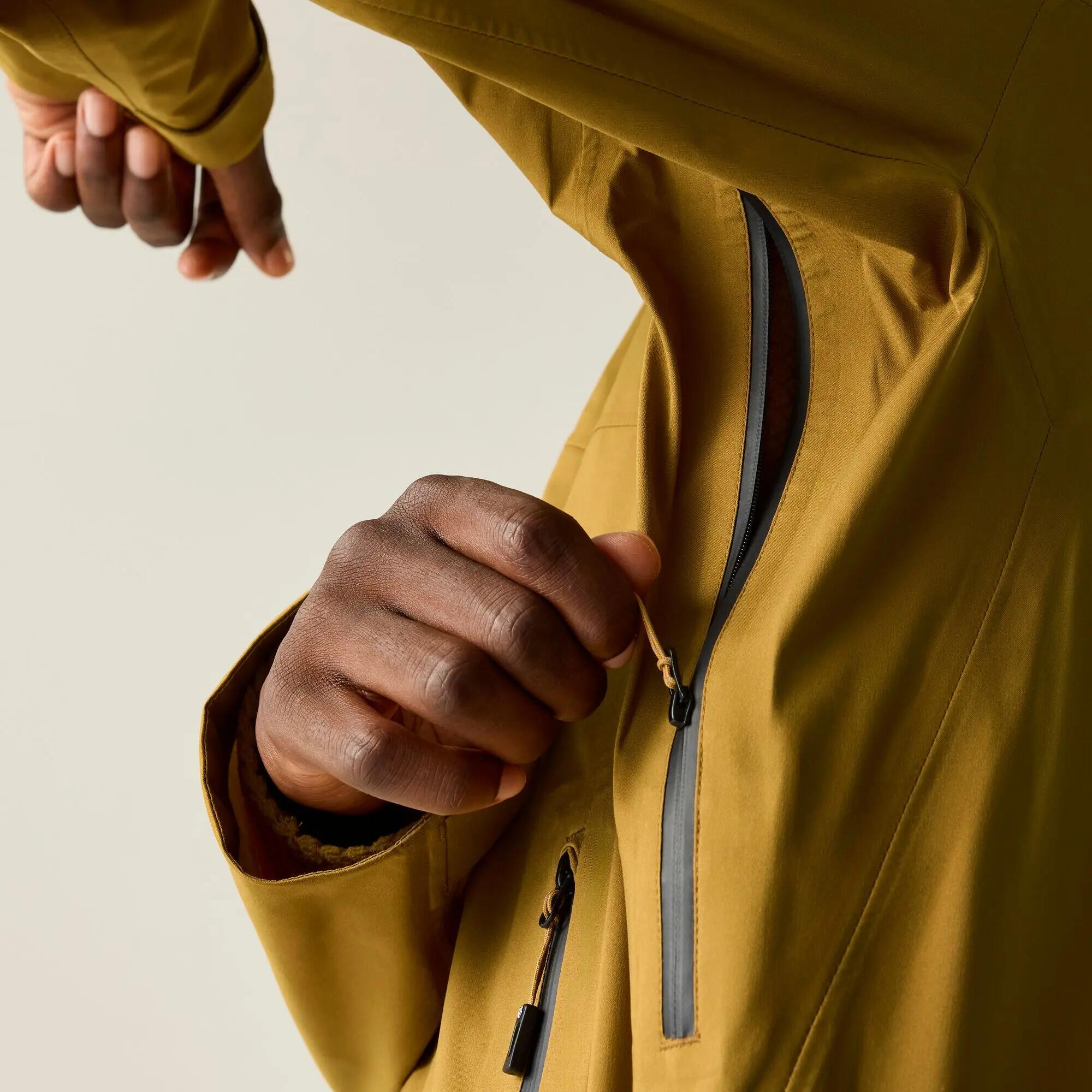 Mens Apex 3 Layer Hooded Hiking Waterproof Jacket 8/12