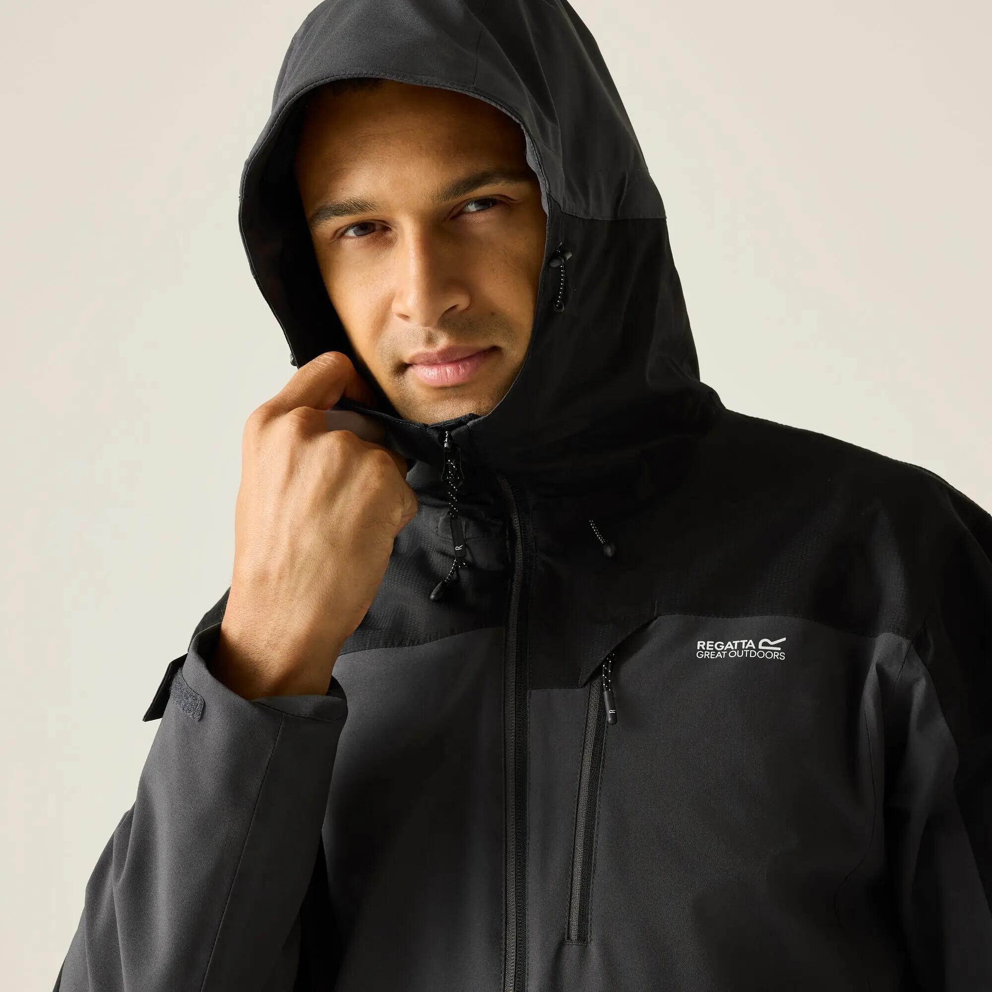 Chaqueta Senderismo Hombre Impermeable Regatta Highton Stretch 8/13