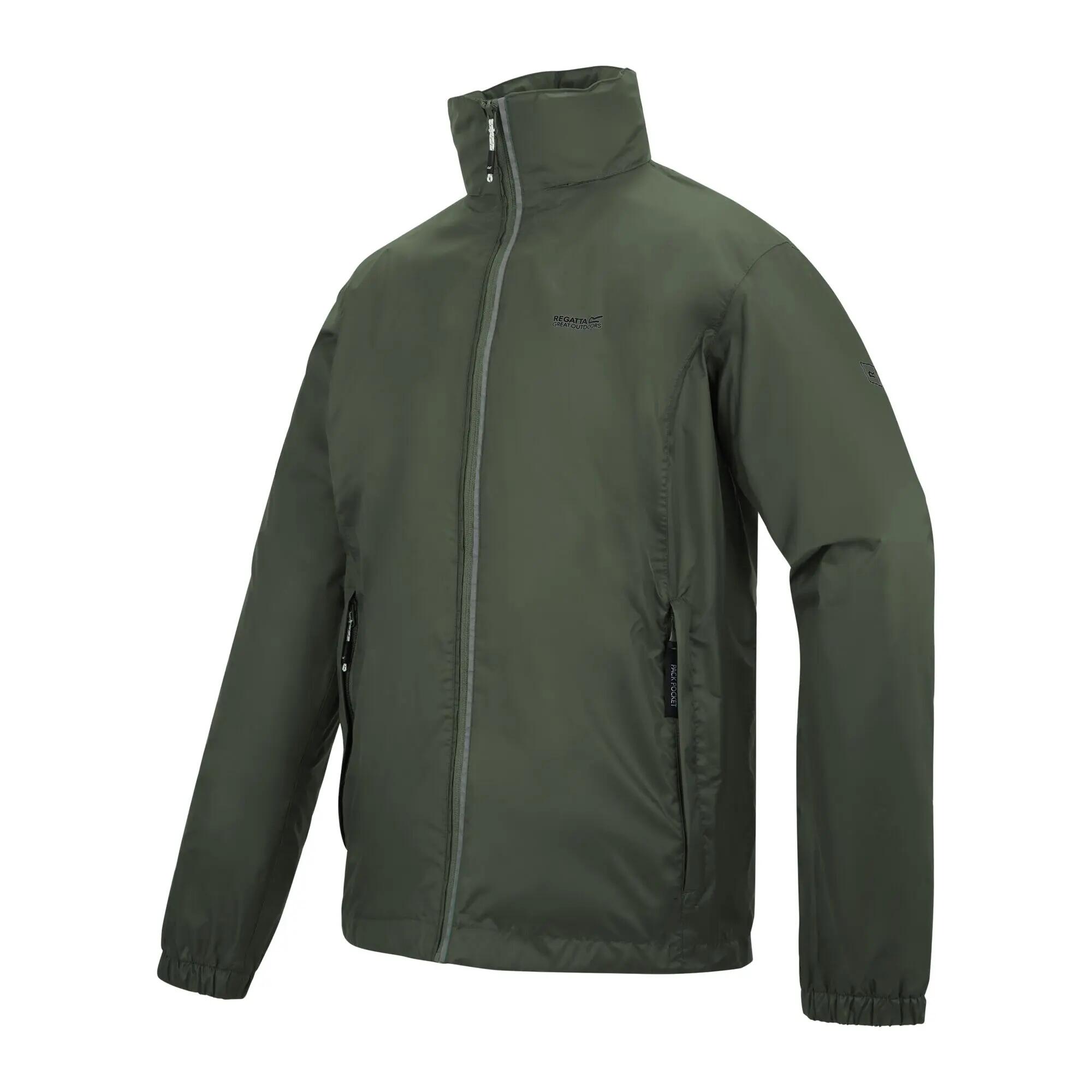 Lyle IV Mens Waterproof Packaway Jacket 10/12