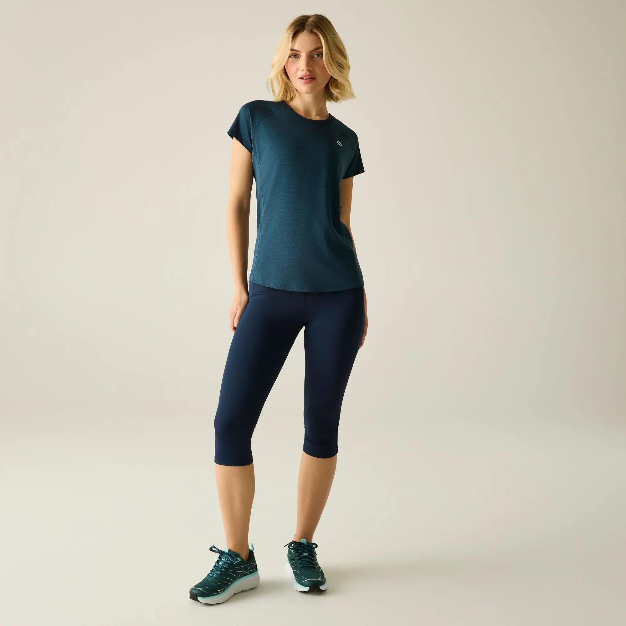 Womens Corral Active Short Sleeved Scoop Neck T-Shirt 5/7