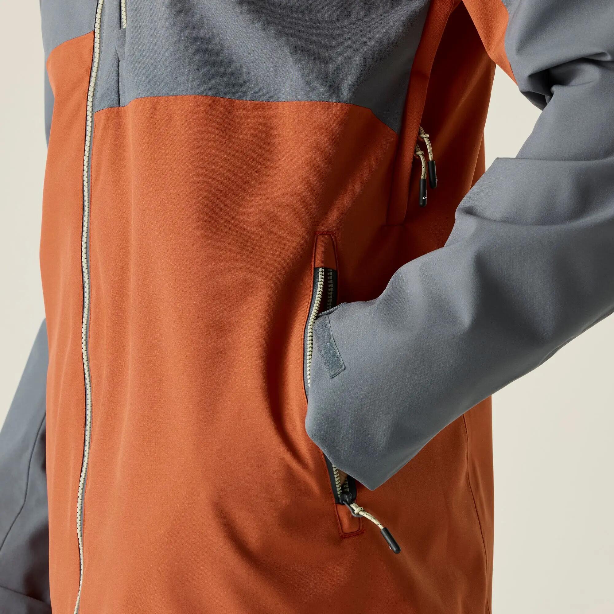 Veste de randonnée imperméable à capuche et à panneaux Bosfield pour homme 6/12