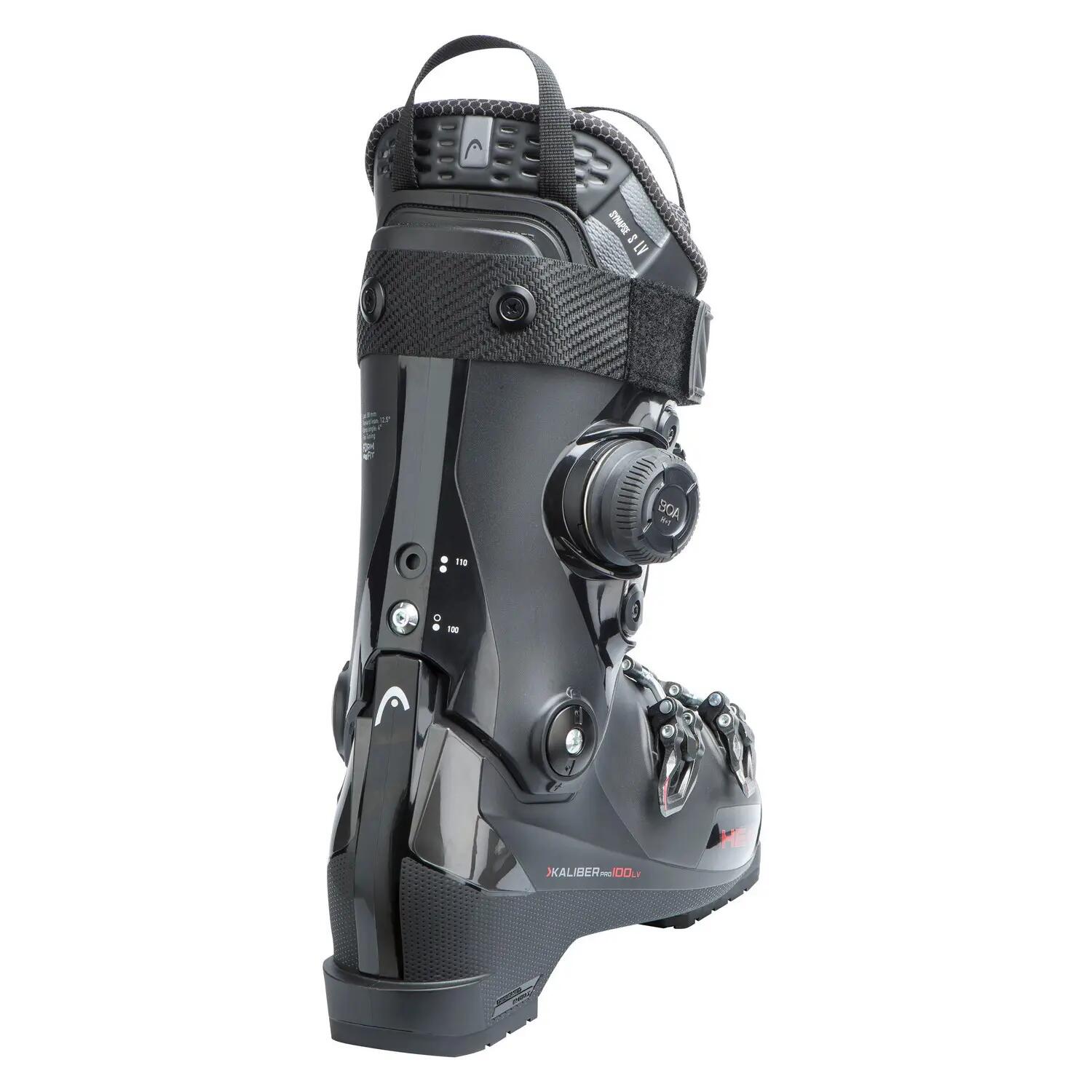 Scarponi Da Sci Kaliber Pro 100 Lv Boa Black Red Uomo 3/4