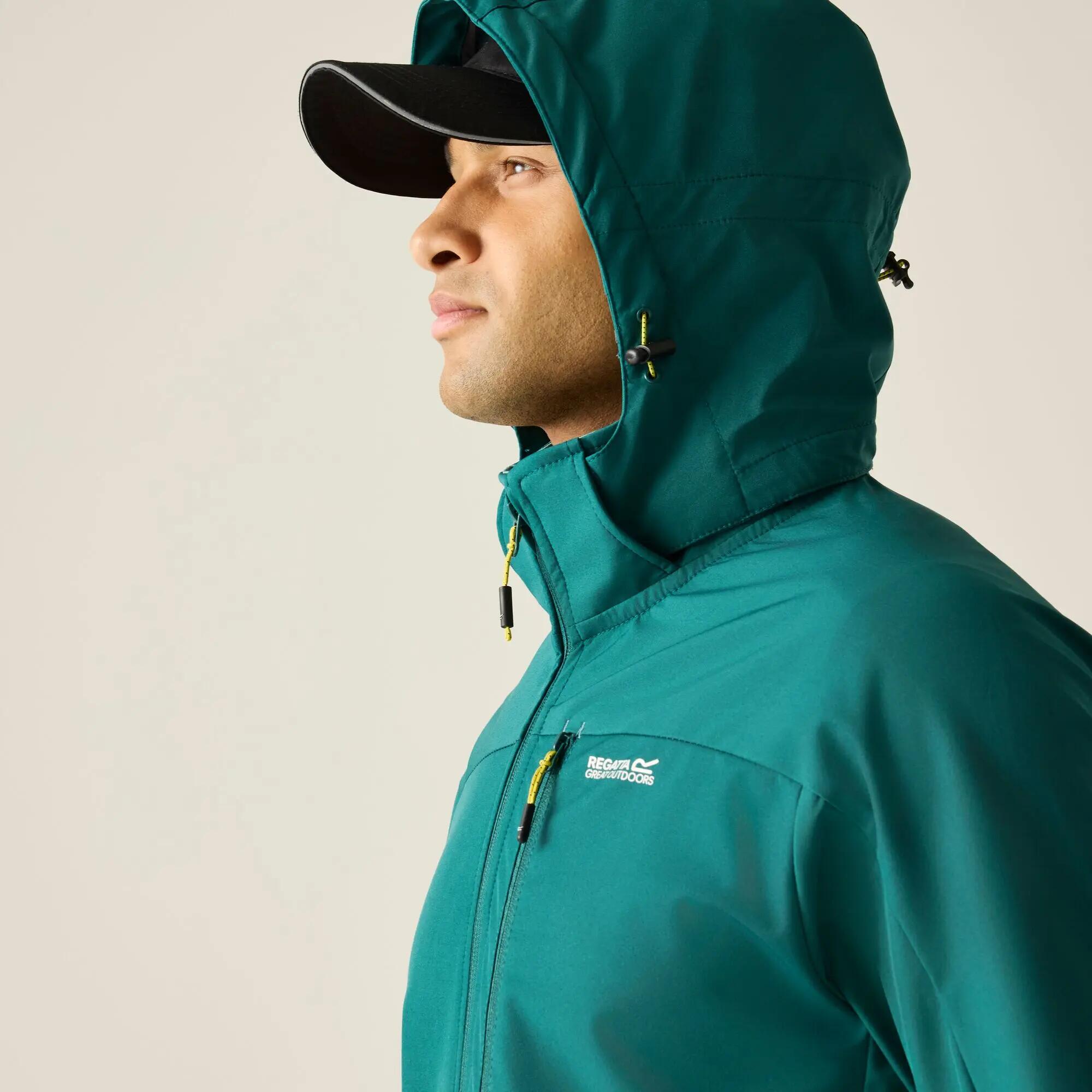 Arana férfi vízálló softshell kabát kapucnival 9/12