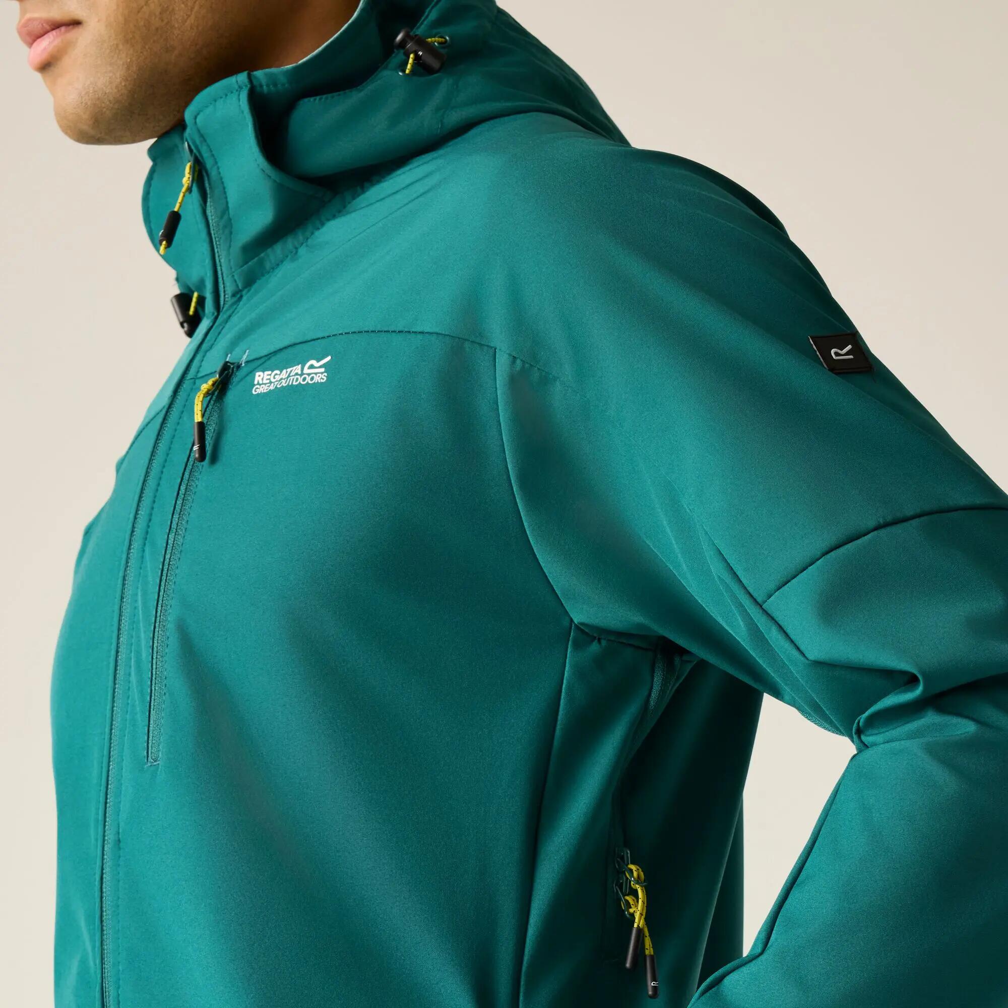 Arana férfi vízálló softshell kabát kapucnival 7/12