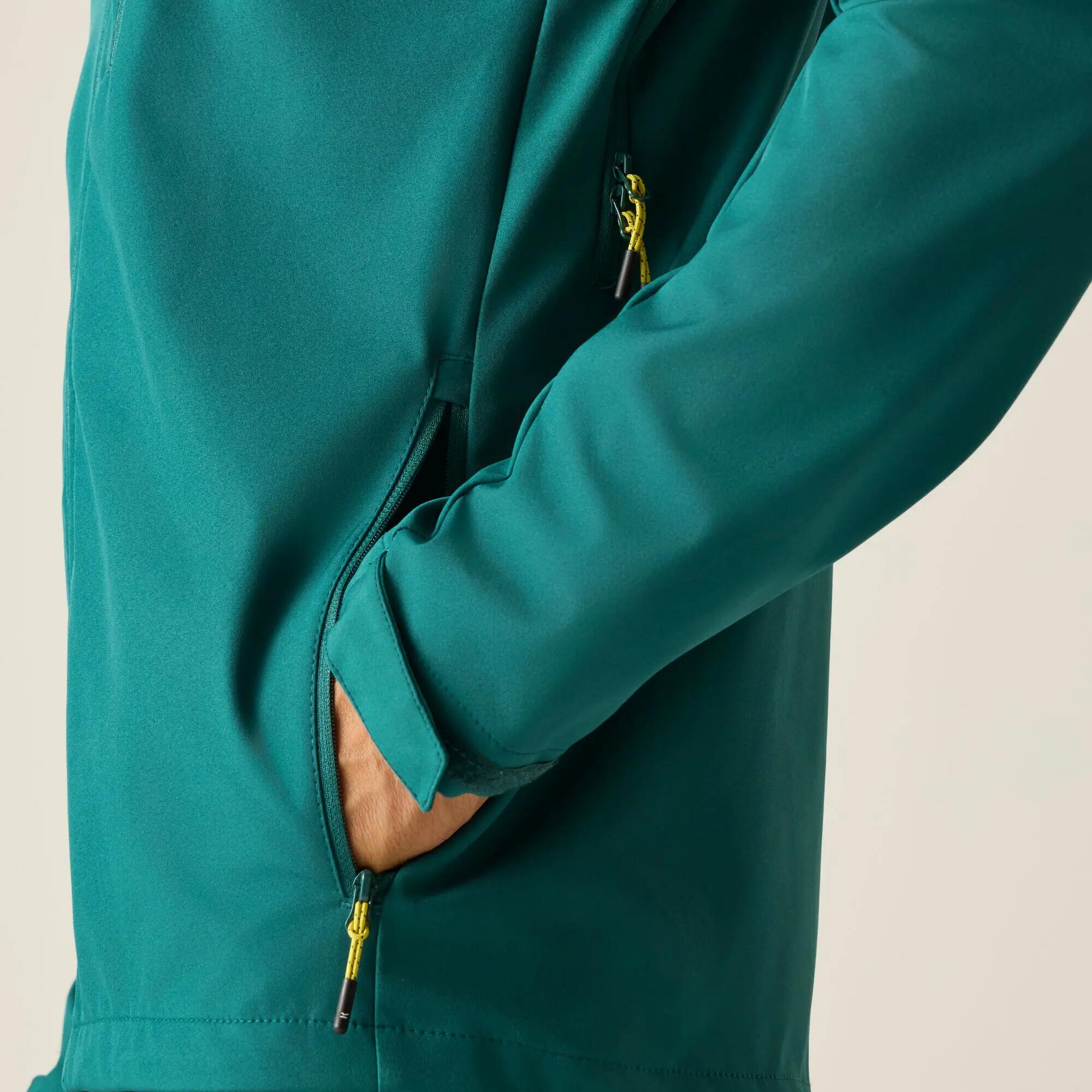 Arana férfi vízálló softshell kabát kapucnival 6/12