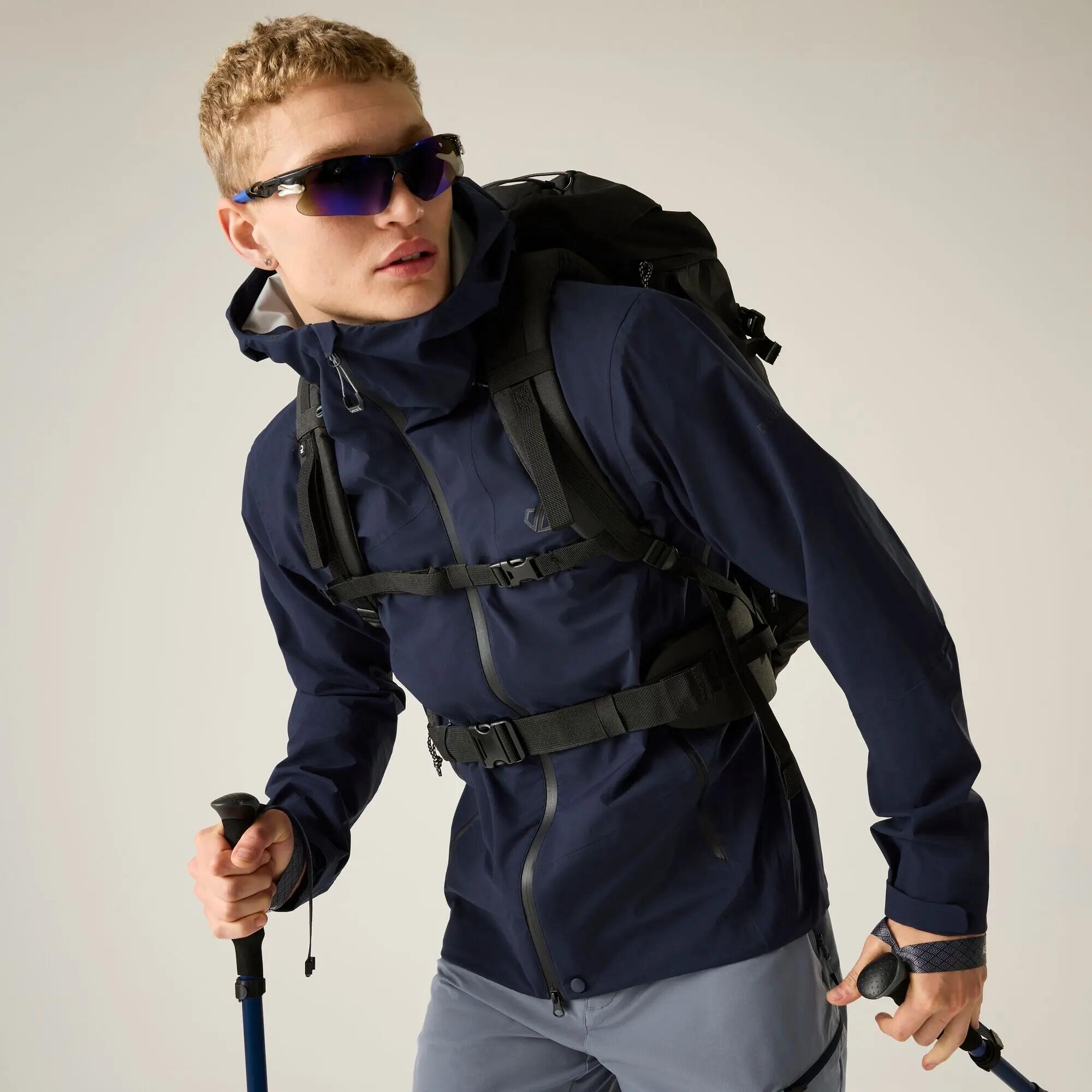 Heren Apex 3-laags waterdichte wandeljas met capuchon 9/12