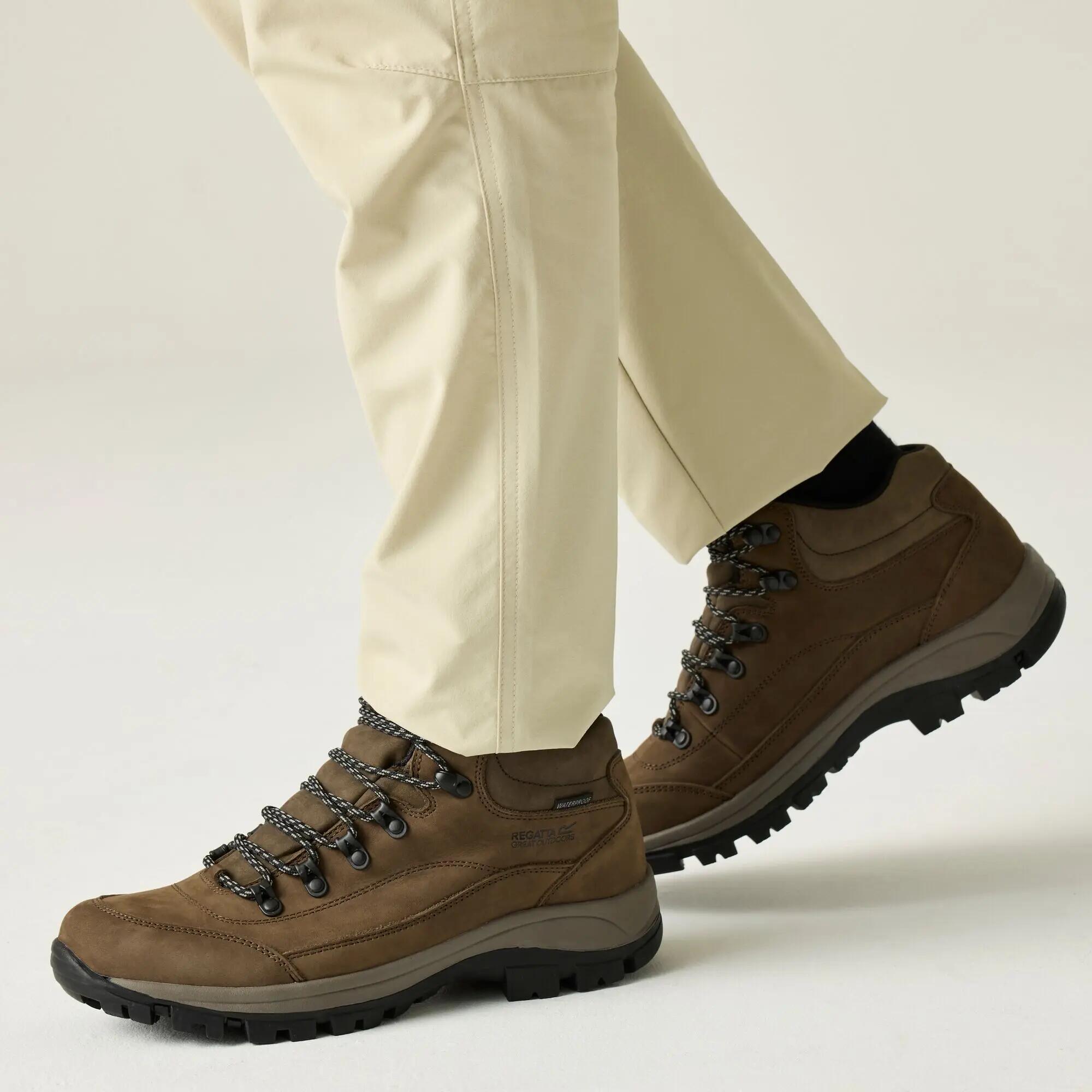 Męskie skórzane buty trekkingowe Bayton Mid 2/13