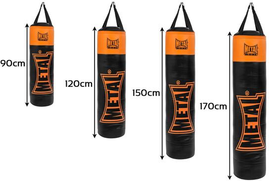 Sac de frappe, Indiana - MB3090, Metal Boxe - Longueur : 120 cm