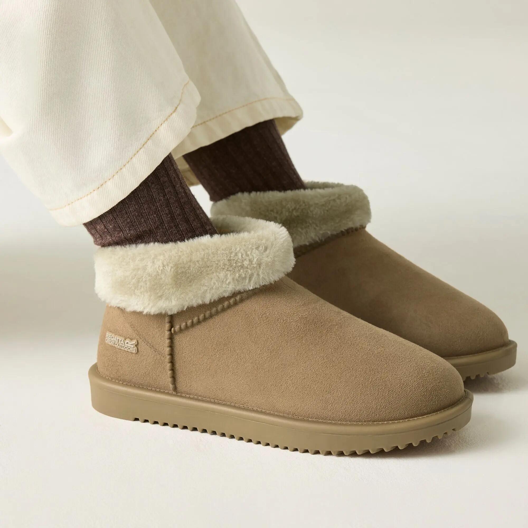 Risley Short Borg Damenstiefel 4/13