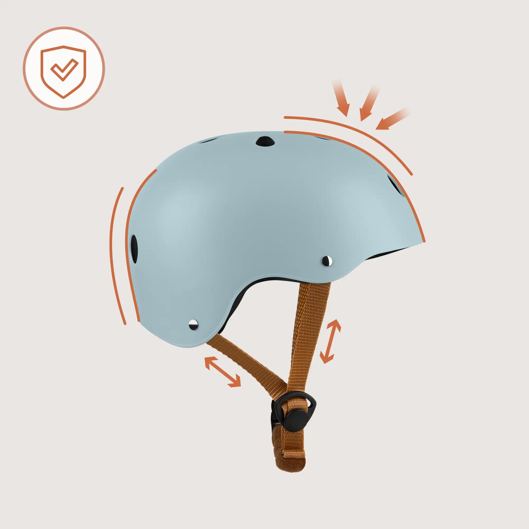 Kask rowerowy dla dzieci Lionelo Helmet 50–56 cm z możliwością personalizacji 2/9
