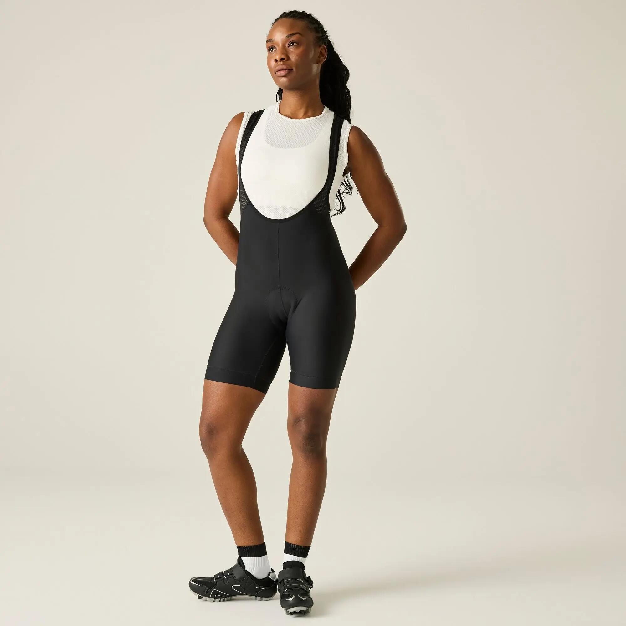 Womens Vigor Bib Cycling Shorts 8/9