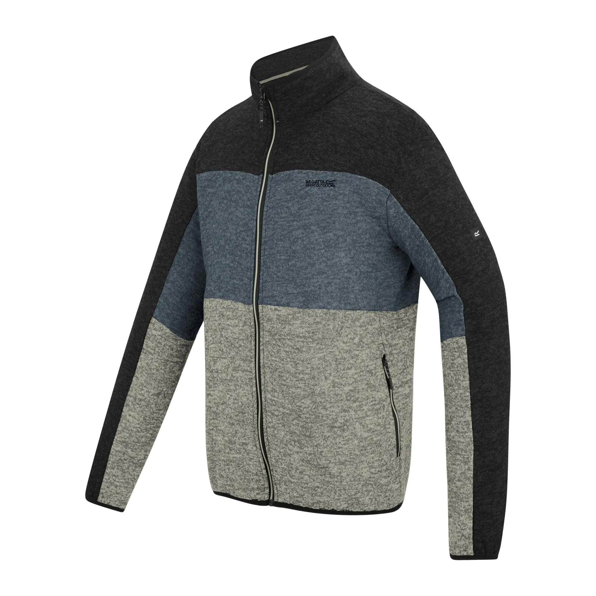 Polar Elram con cremallera completa y bloques de color para hombre 7/7