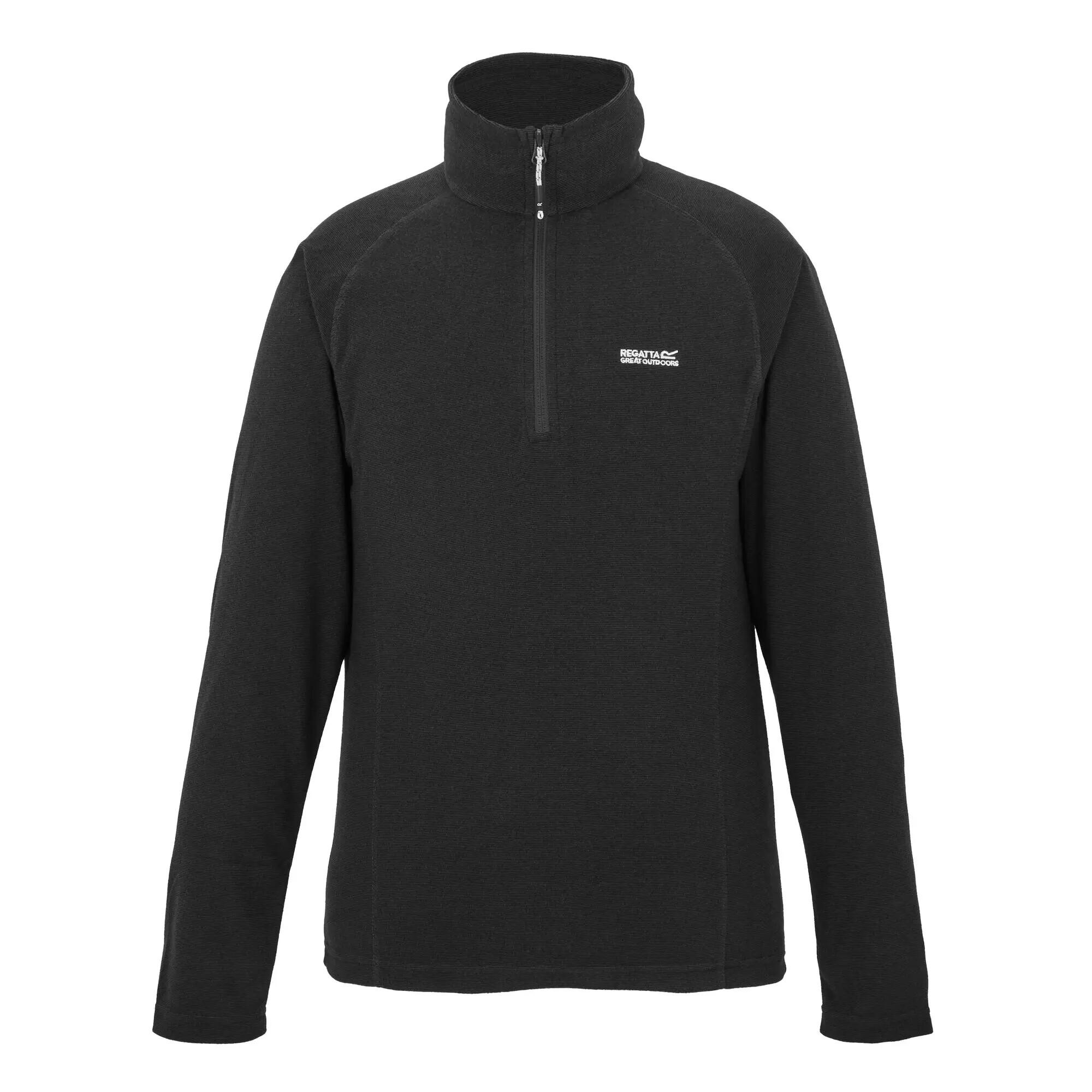 Montes Mens Lightweight Half Zip Hiking Fleece 7/10