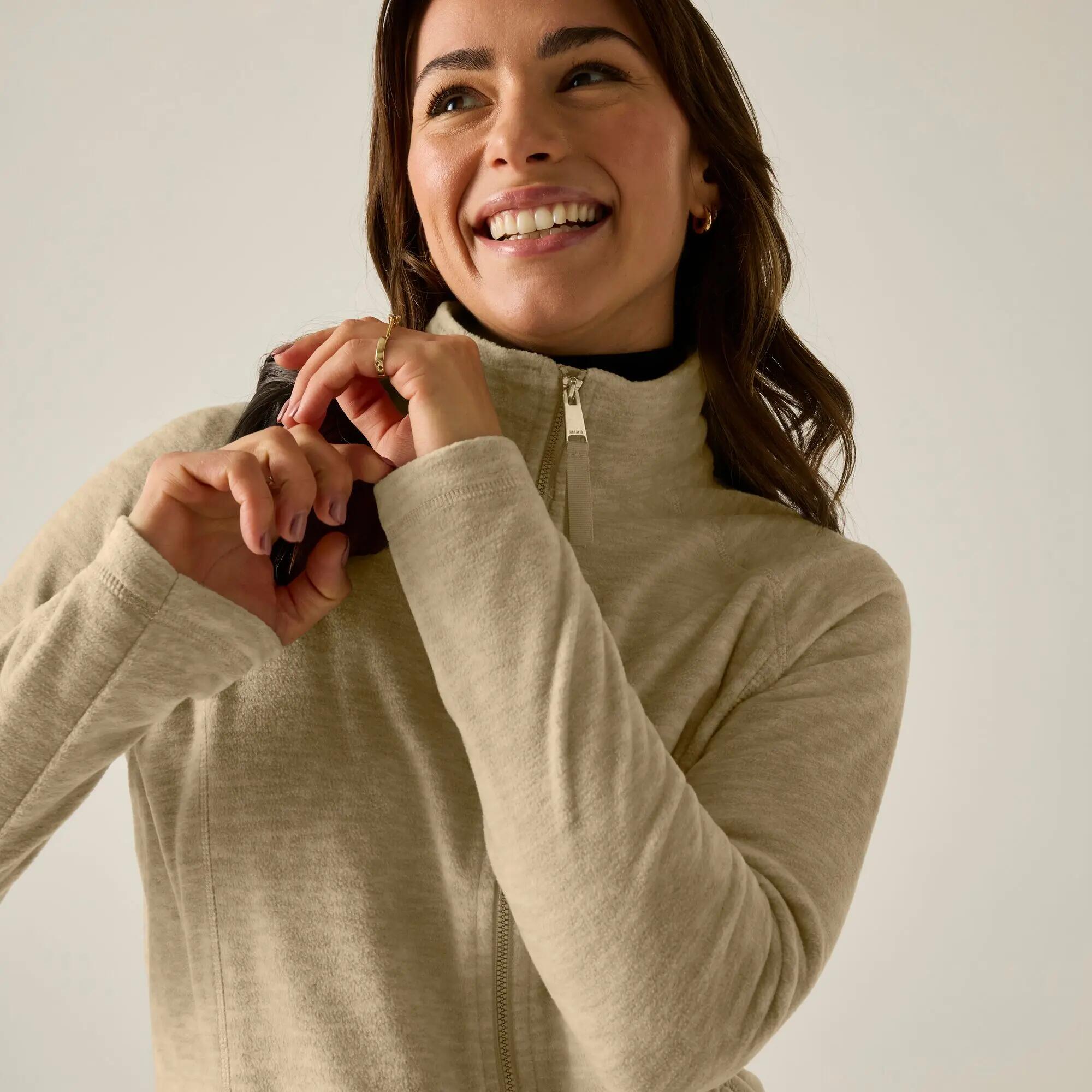 Womens Mayse Full-Zip Lightweight Insulating Fleece 4/8