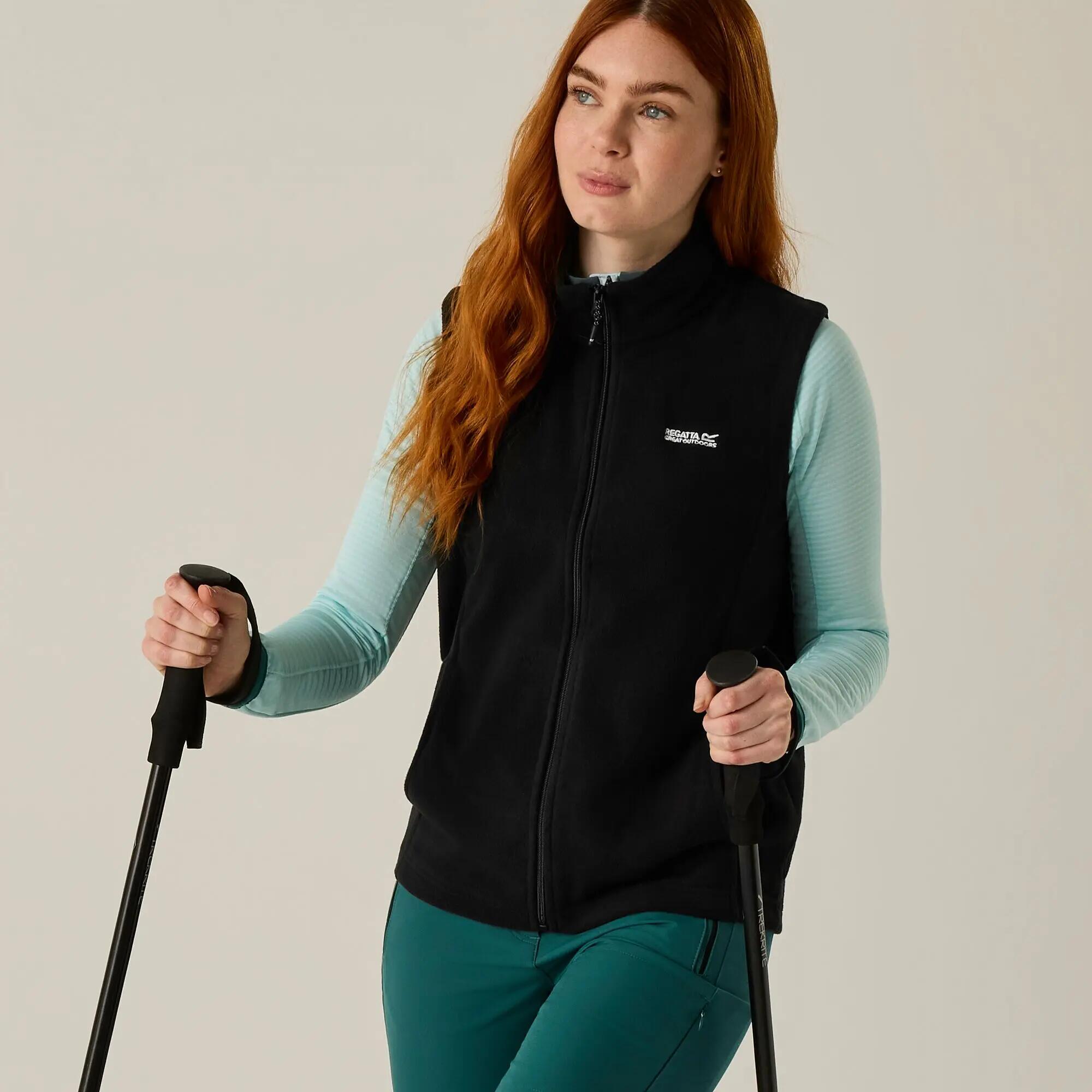 Bodywarmer Hiking Dames Waterdicht Ademend Lichtgewicht 5/9