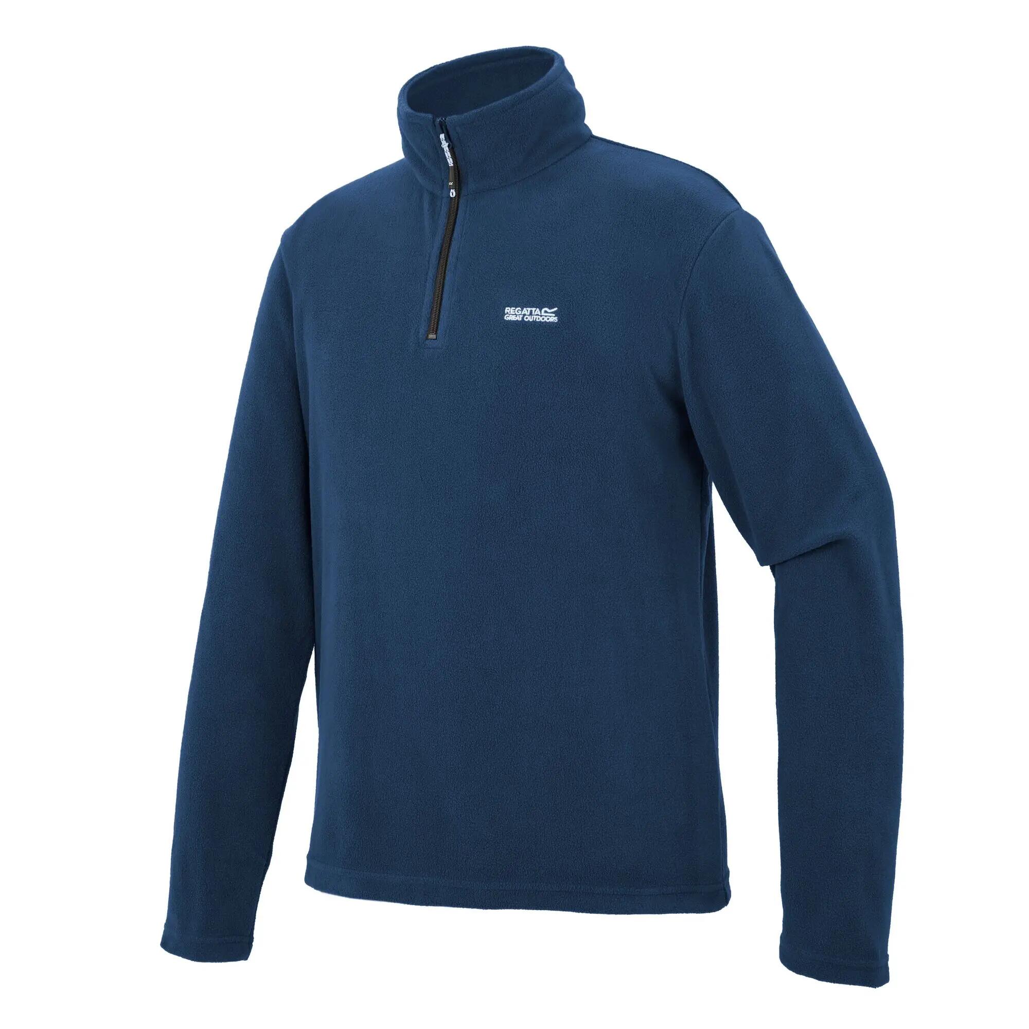 Thompson Mens Lightweight Half Zip Hiking Fleece 8/9