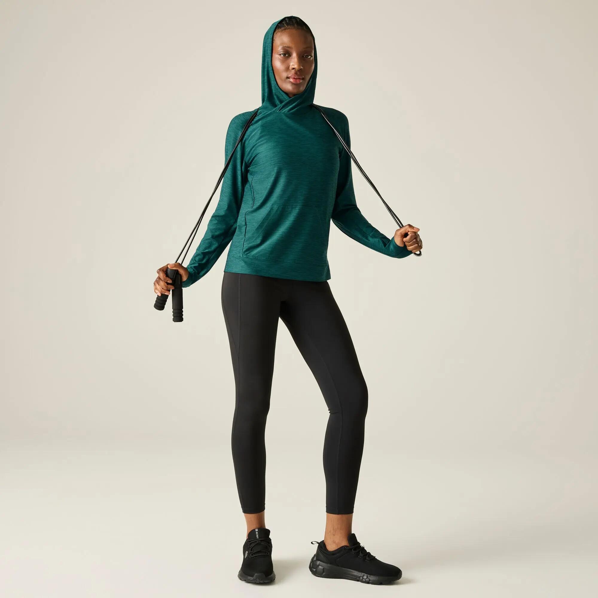 Womens Sprint City Lightweight Fitness Hoodie 3/9