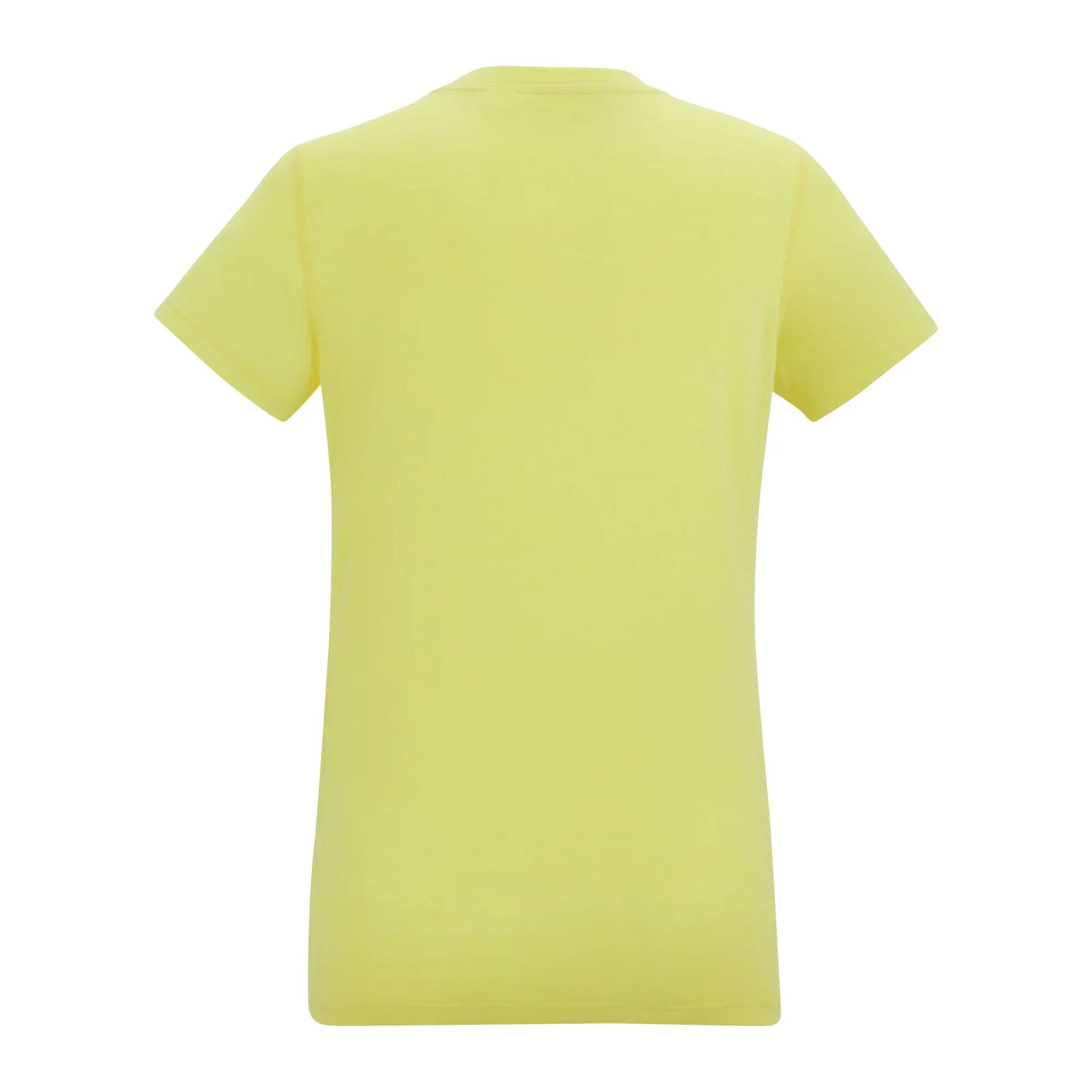 Dames Escade merinomix T‑shirt met korte mouwen en graphic print 6/7