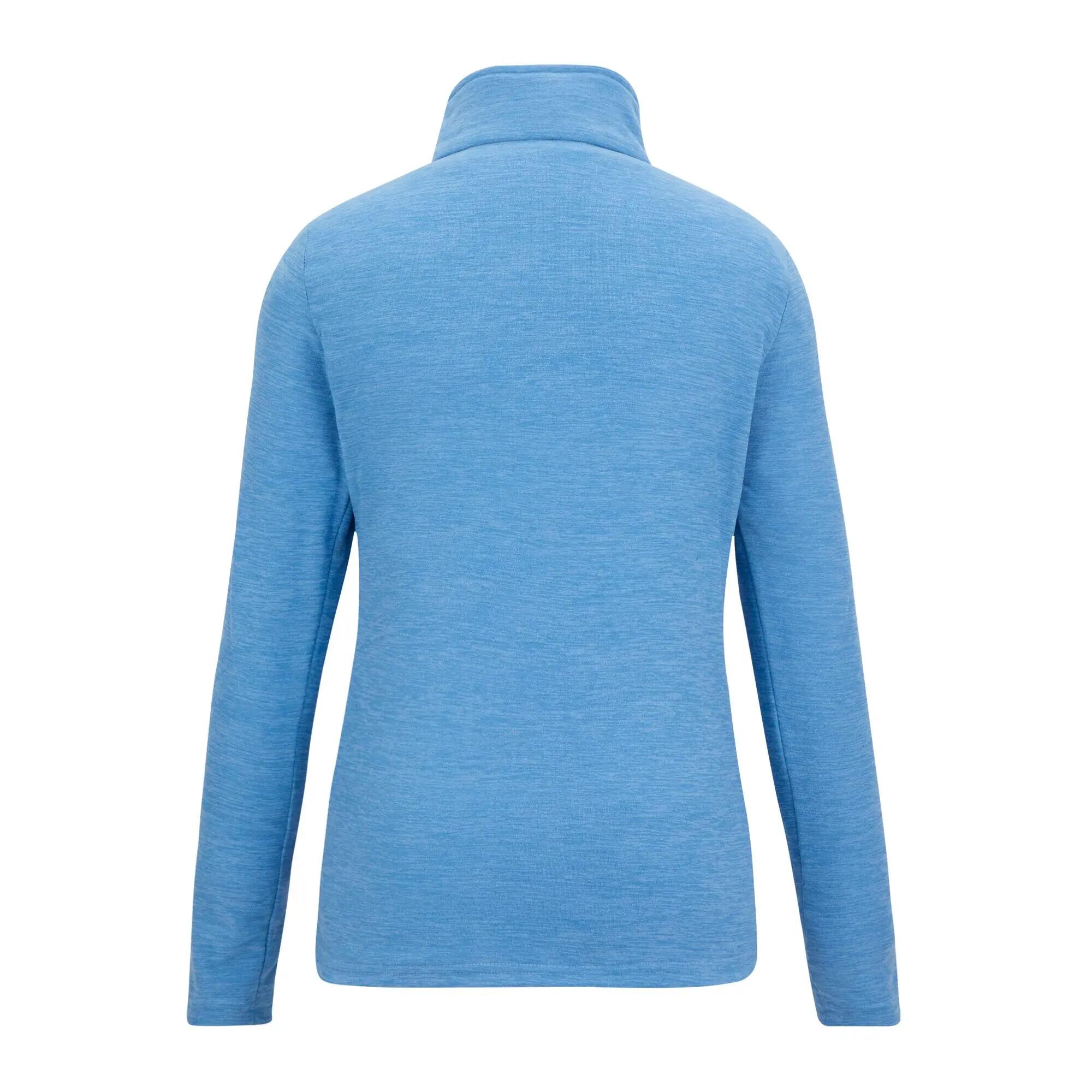 Dámský melírovaný fleece se zipem u krku Sweethart 6/7