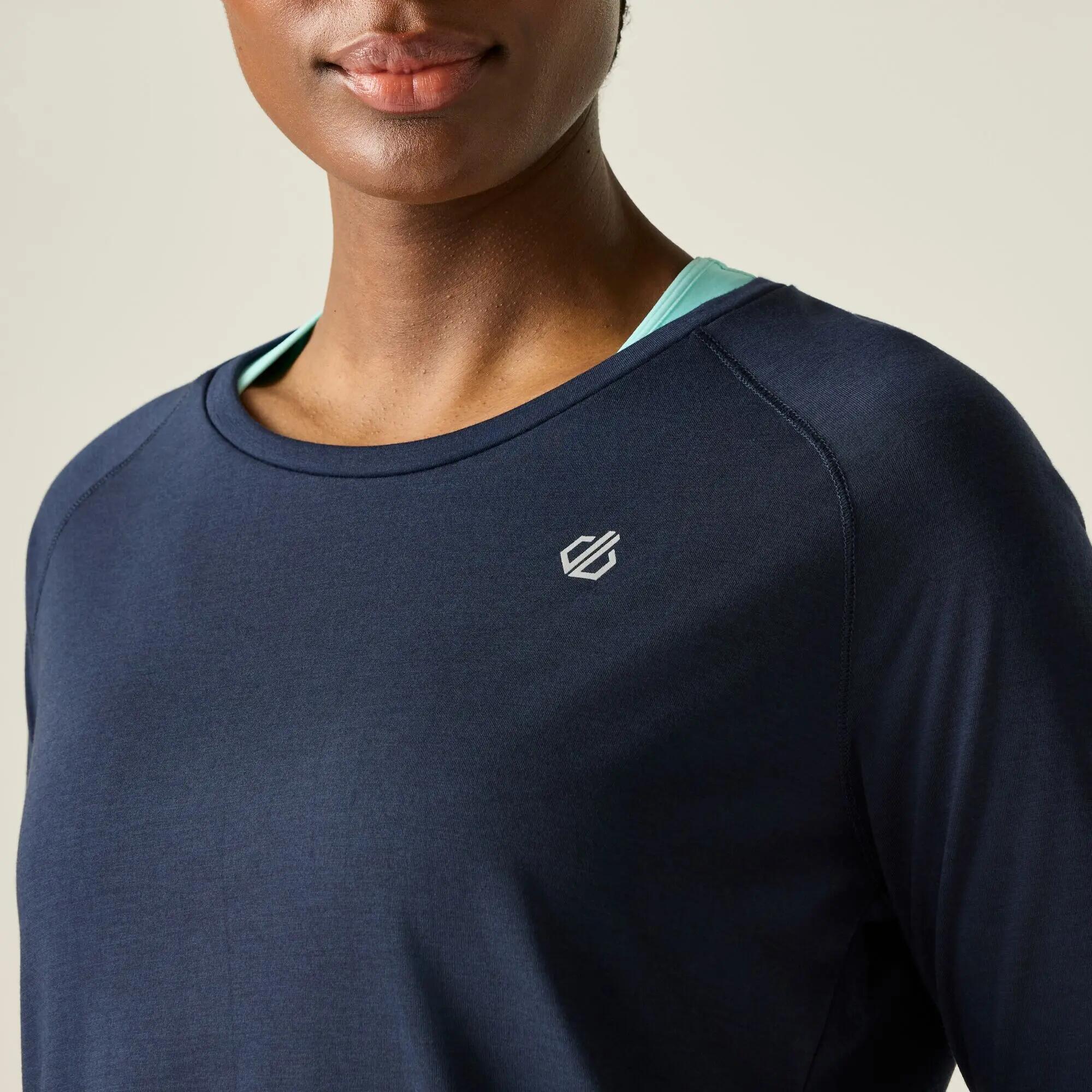 T-shirt de course à manches longues pour femme Nimble 5/8