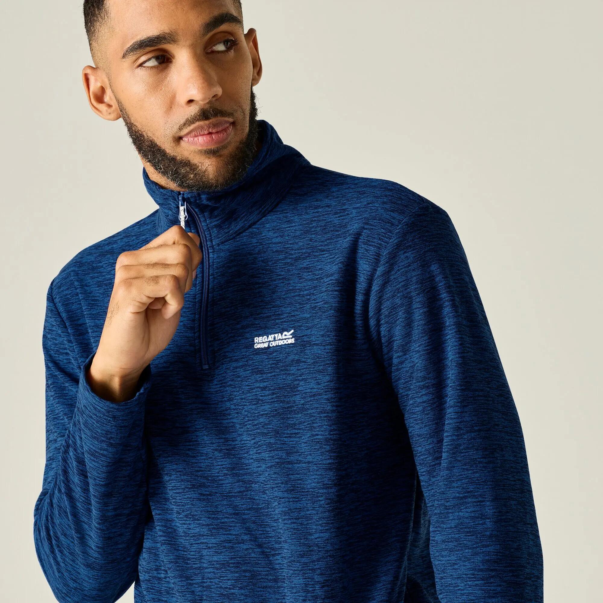 Mens Thompson Marl Half Zip Fleece 5/6