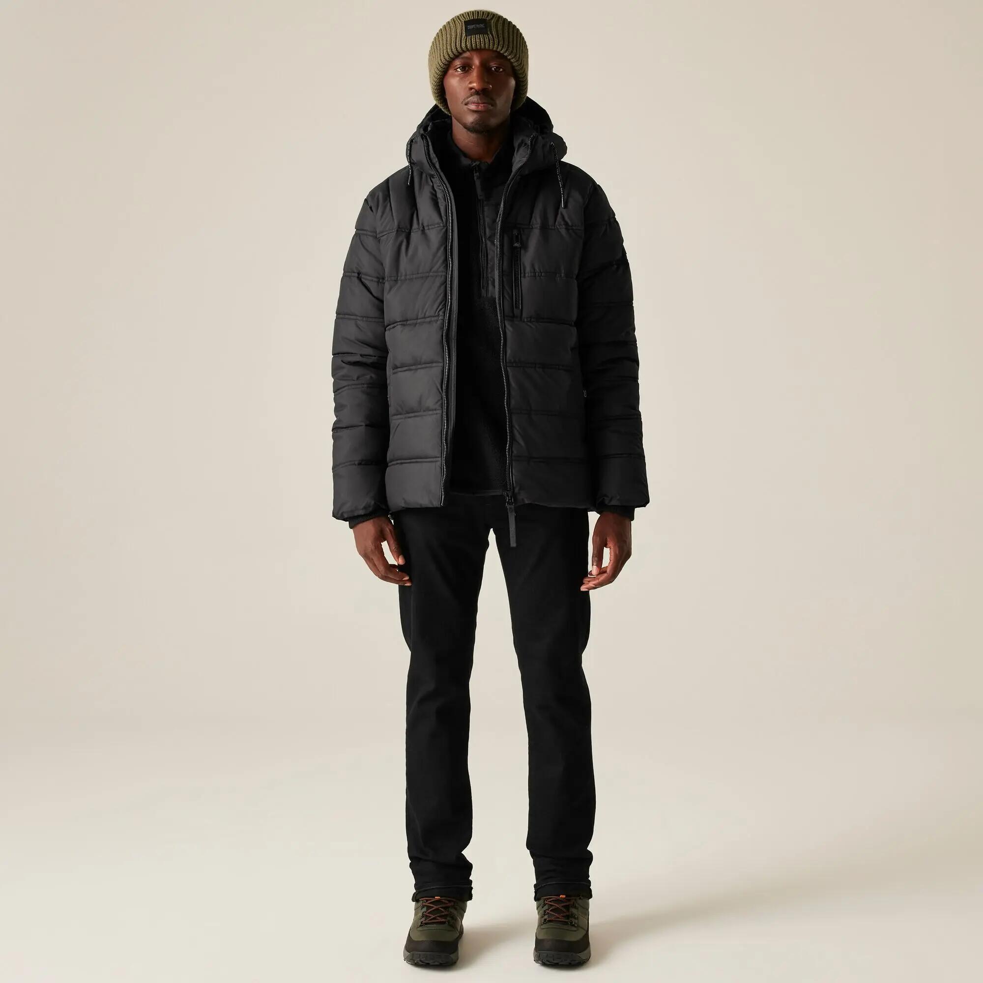 Chaqueta con capucha y aislantes térmicos Leeshaw para hombre 3/12