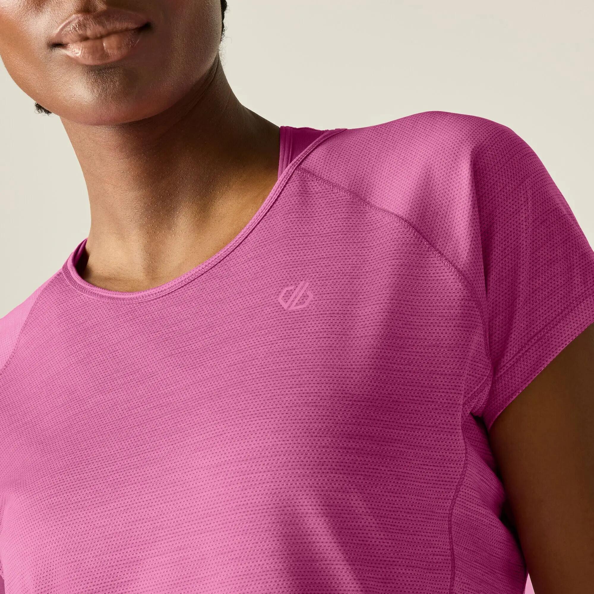 Corral Active Damen-T-Shirt mit kurzen Ärmeln und Rundhalsausschnitt 5/9
