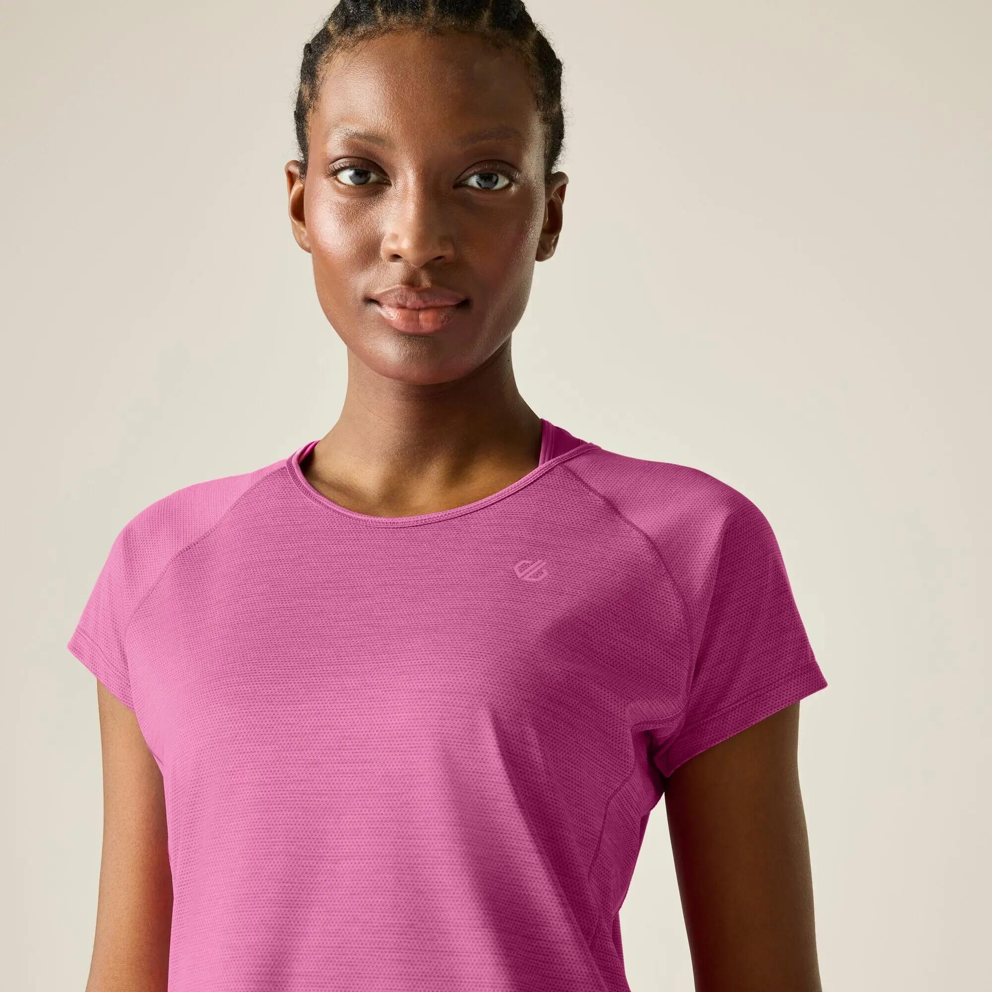 Corral Active Damen-T-Shirt mit kurzen Ärmeln und Rundhalsausschnitt 4/9