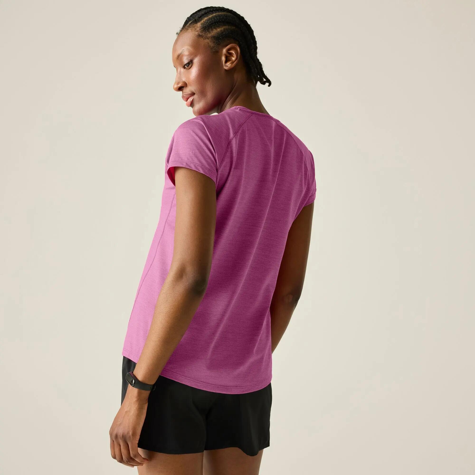 Corral Active Damen-T-Shirt mit kurzen Ärmeln und Rundhalsausschnitt 2/9