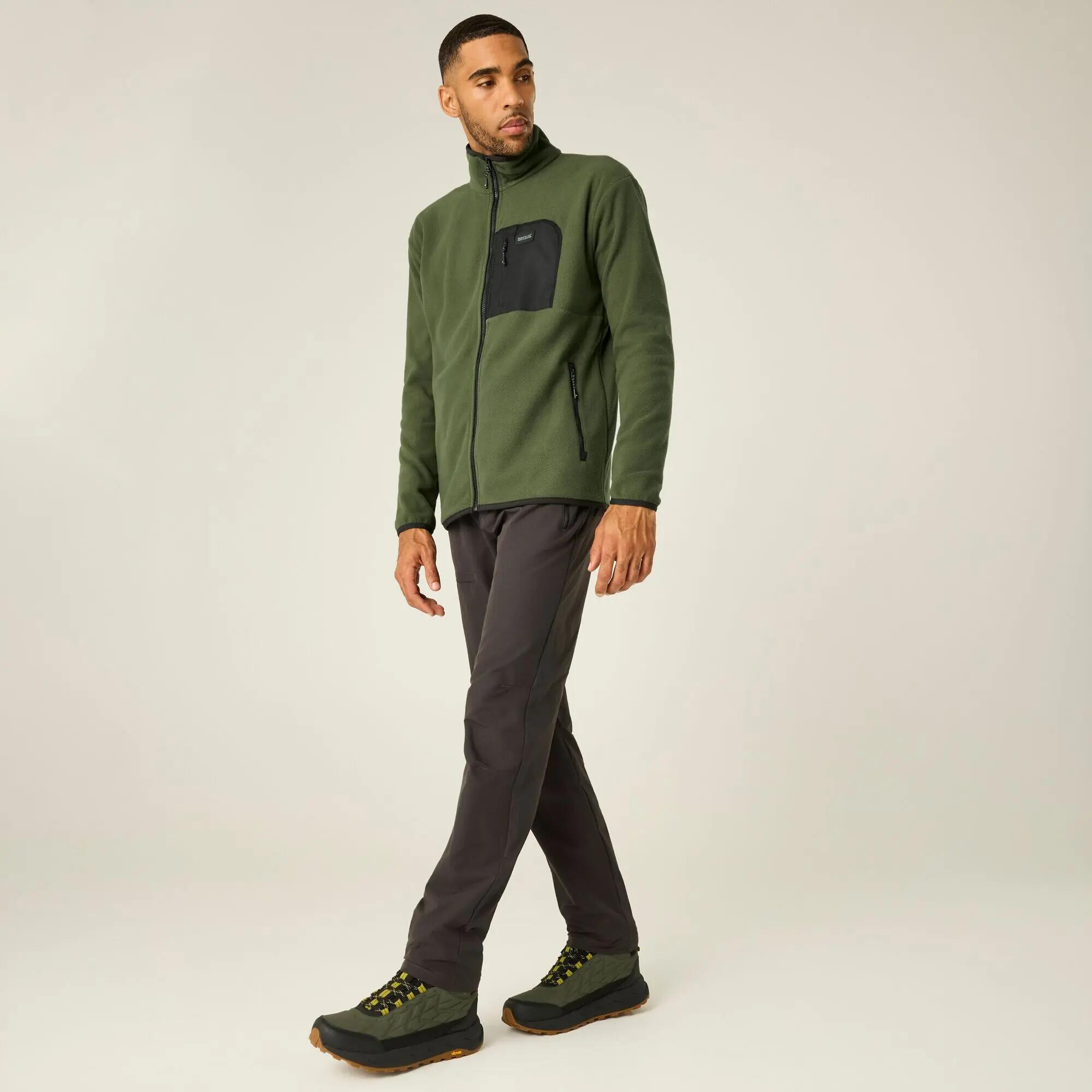 Frankie fleece fleece voor heren met volledige ritssluiting 6/10