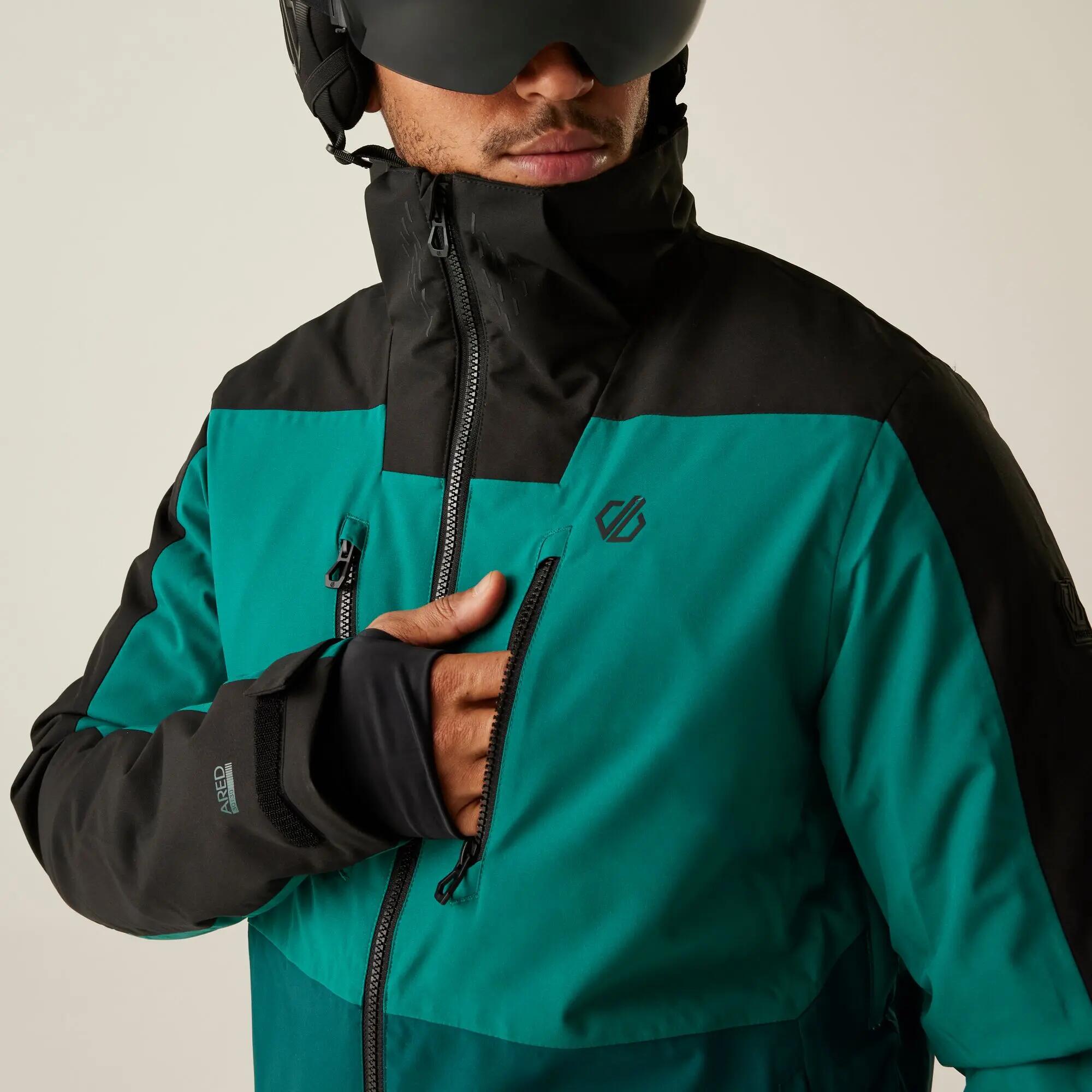 Veste de ski isolée imperméable et respirante pour hommes 8/10
