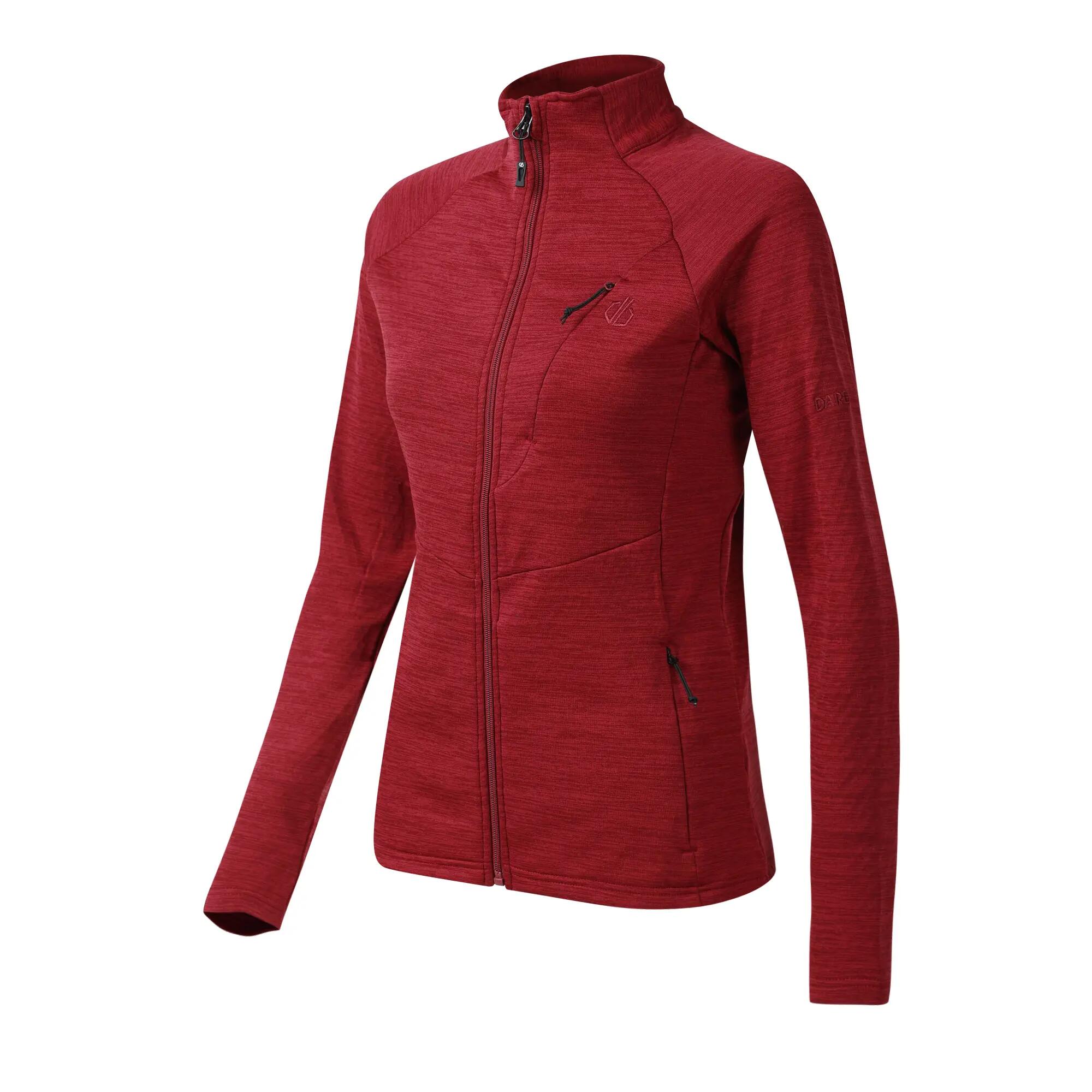 Couche intermédiaire Emerging III femme, extensible et texturée, zip intégral 8/9