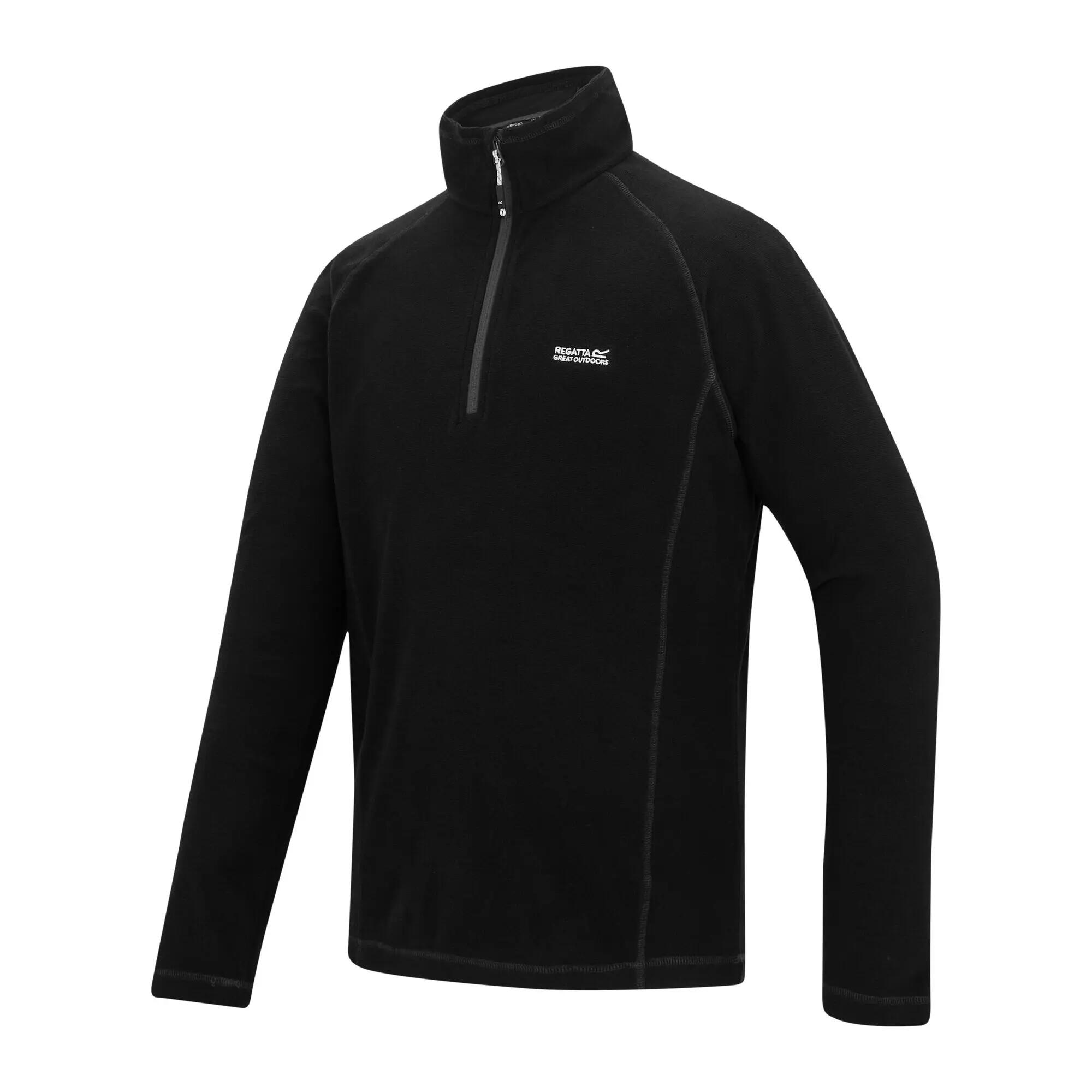 Montes Mens Lightweight Half Zip Hiking Fleece 9/10