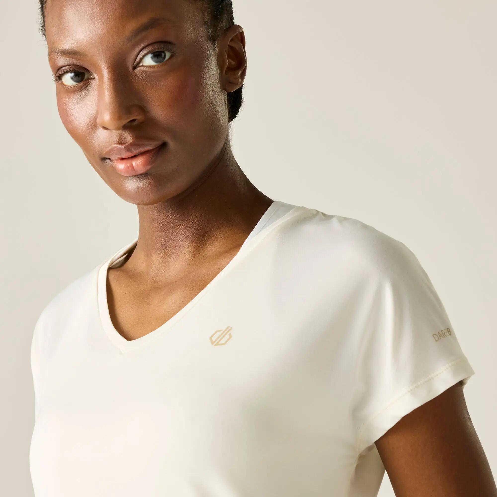 T-shirt Korte Mouwen Hiking Dames Ademend 5/9