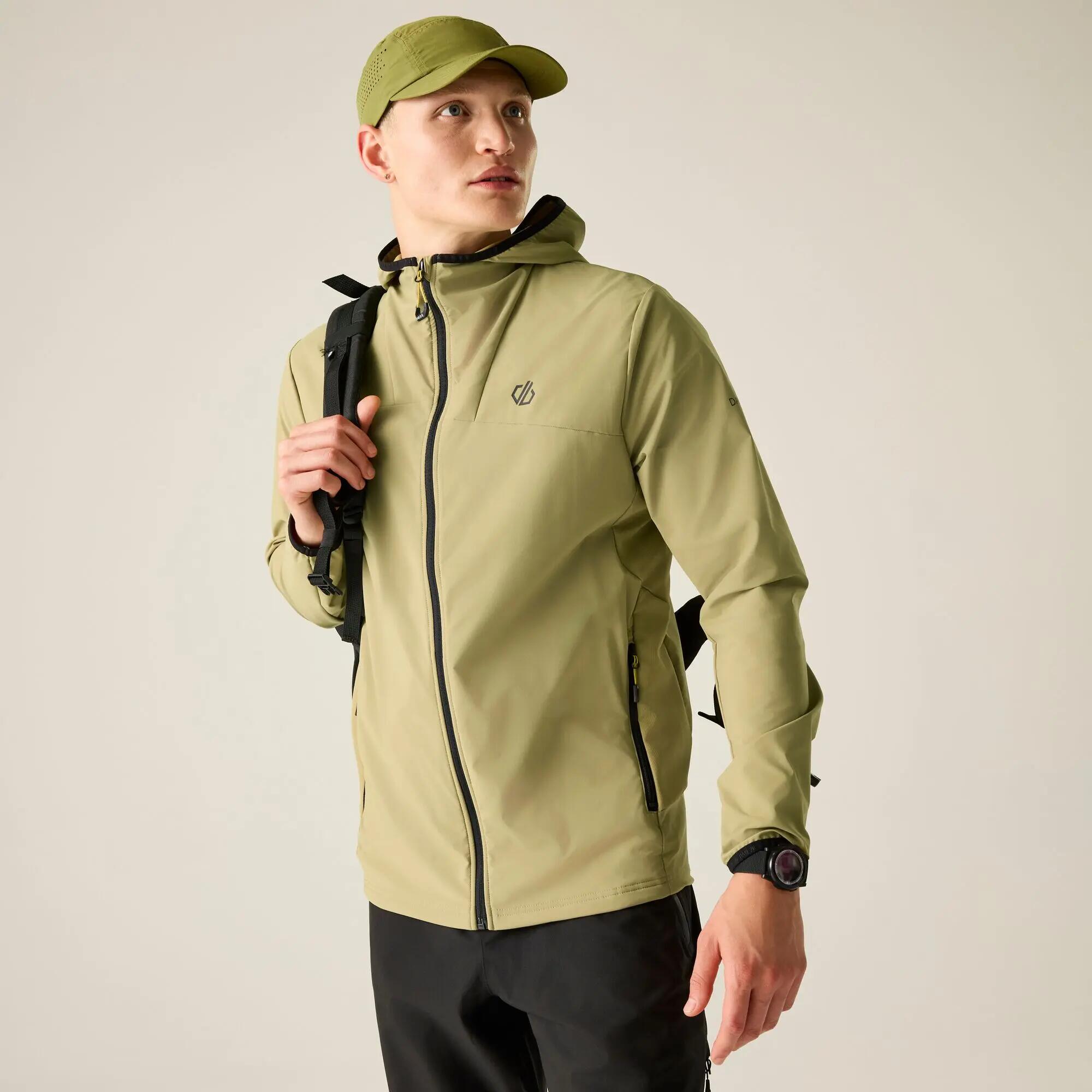 Férfi tartós, vízálló softshell kabát 9/9