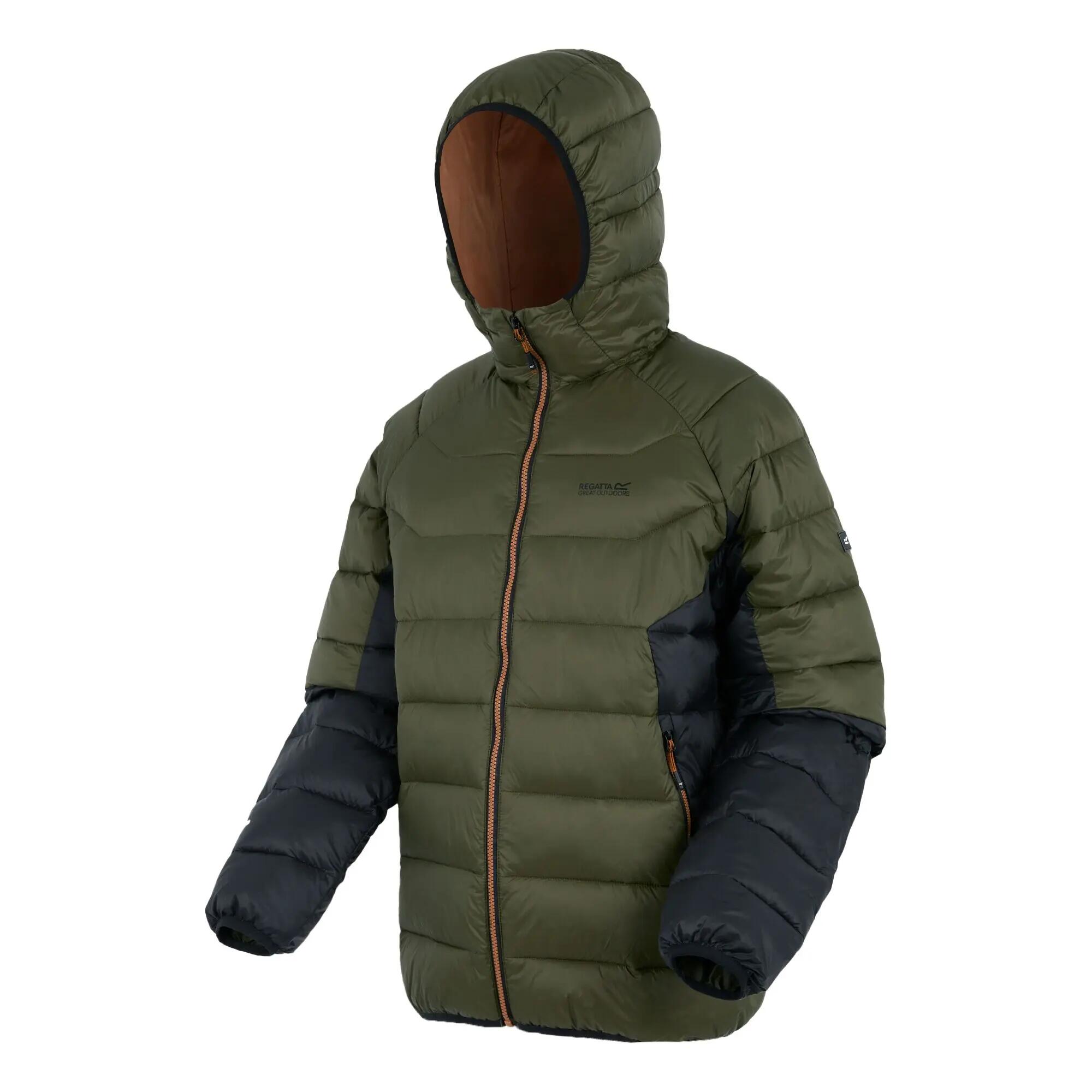 Dalent isolerende pufferjas met capuchon voor heren 8/8