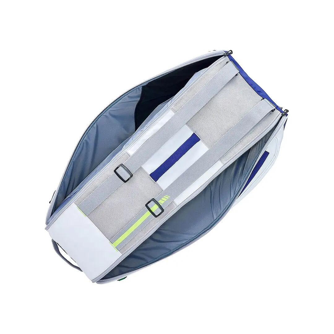 Unisex - Badminton - Tasche - Für 6 Schläger - Yonex Club 52526 X6 - Weiß/Blau 7/7