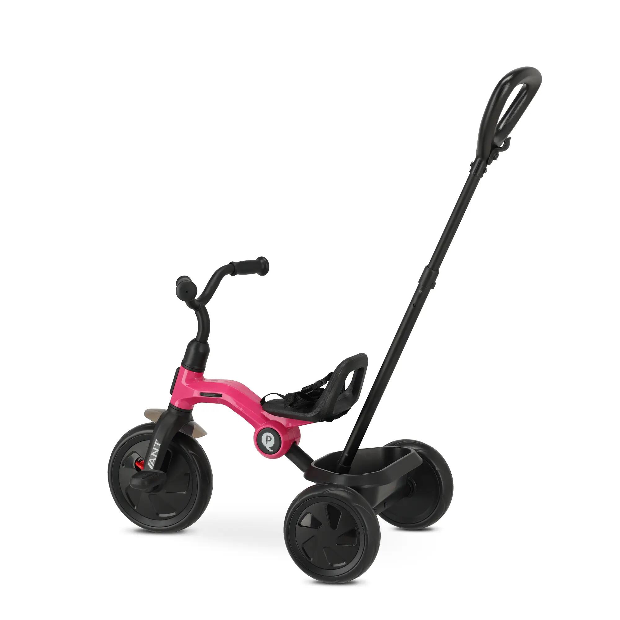 Triciclo Qplay Ant con Maniglia di Spinta 4/8