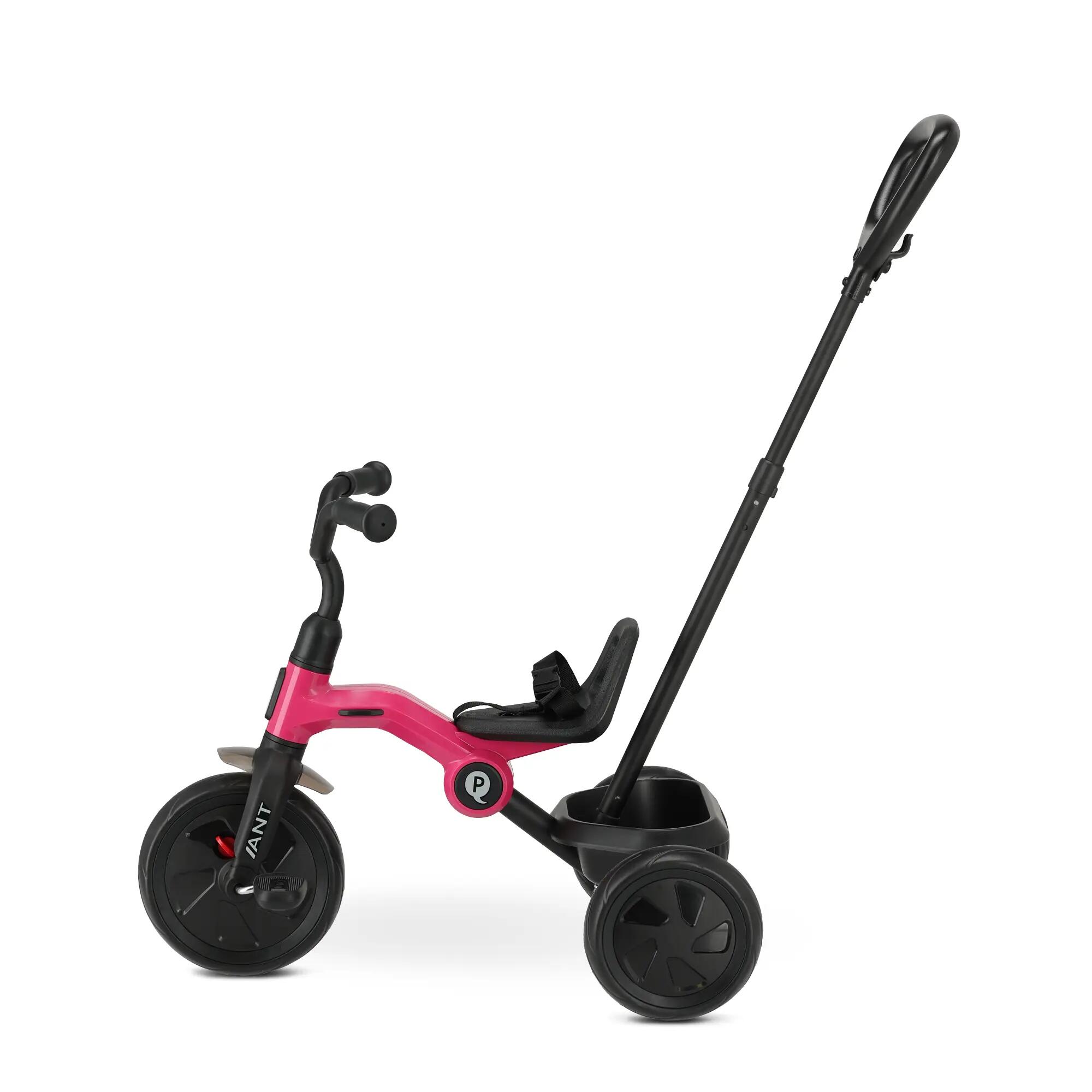 Triciclo Qplay Ant con Maniglia di Spinta 2/8
