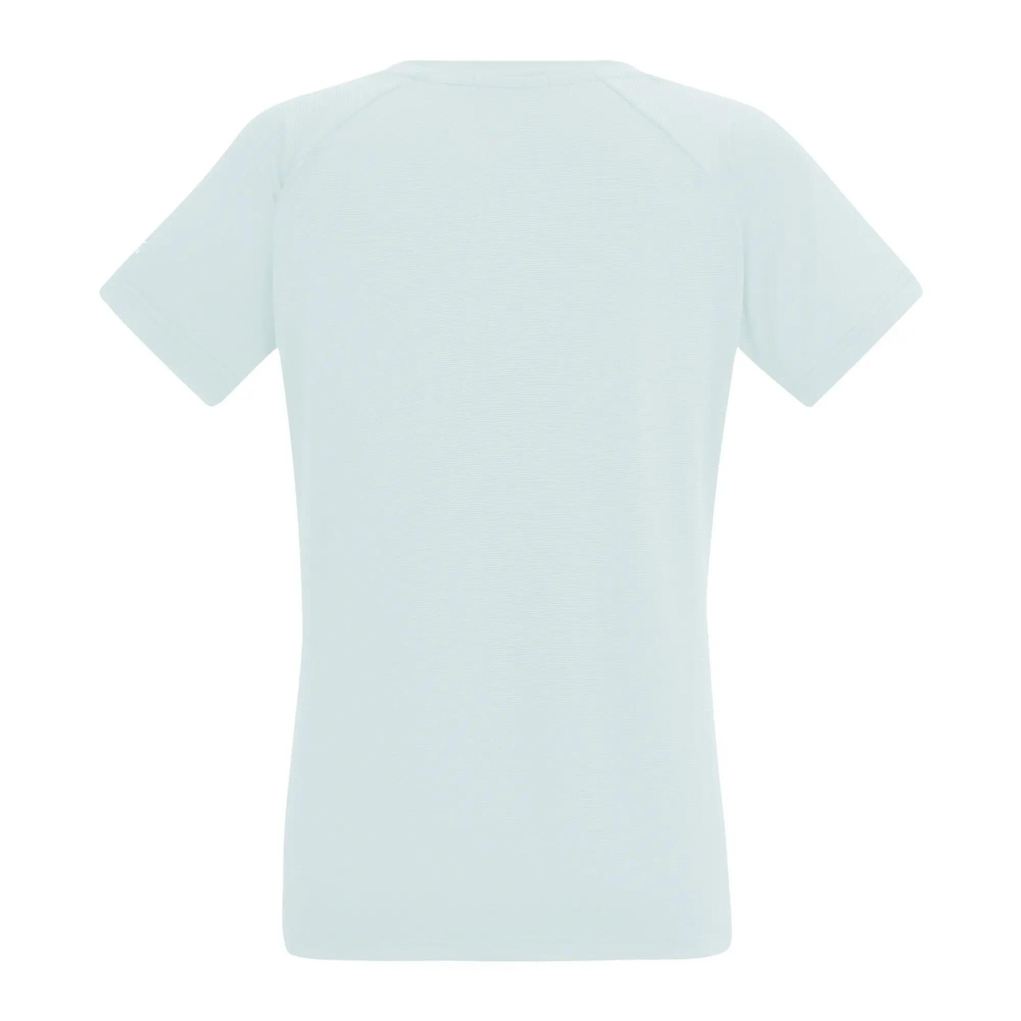 Camiseta de manga corta jaspeada Limonite para mujer 6/7