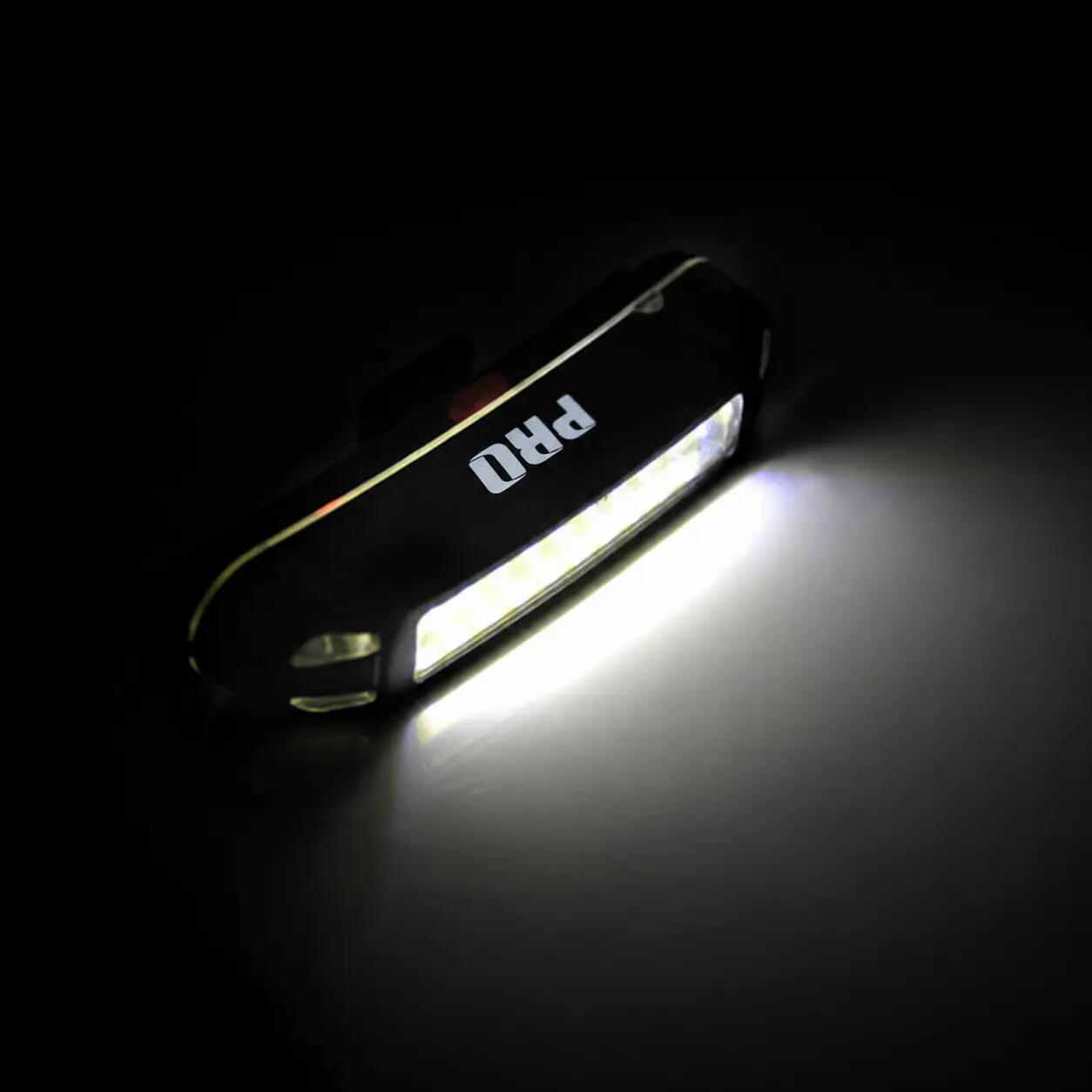 Éclairage de vélo phare avant LED 100 lumens rechargeable par USB 2/7
