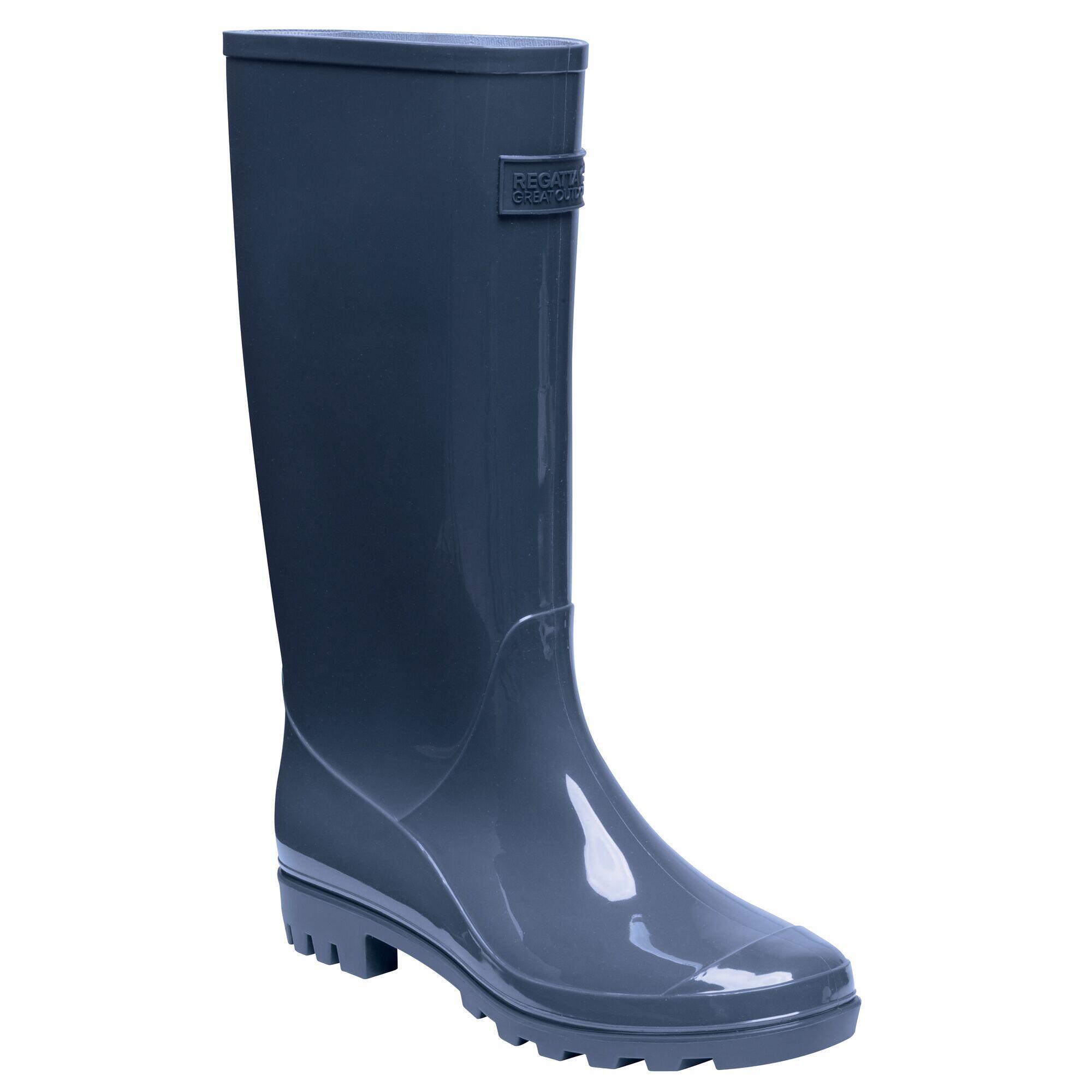 Womens/Ladies Wenlock Wellingtons (Dark Denim) 1/5