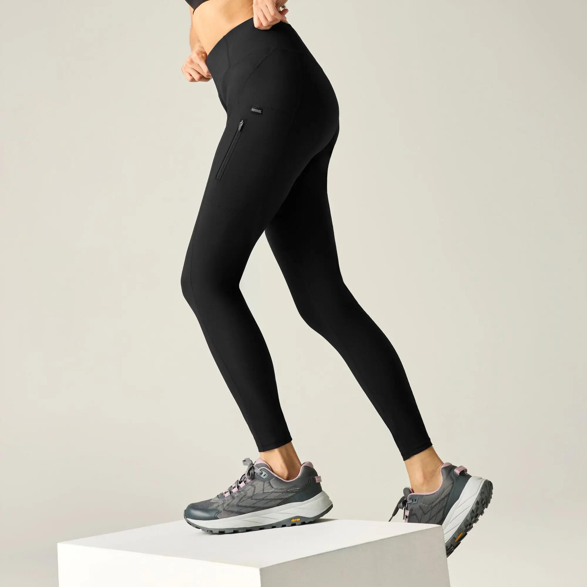 Legging Hiking Dames High Waistband Stretchy 10/15