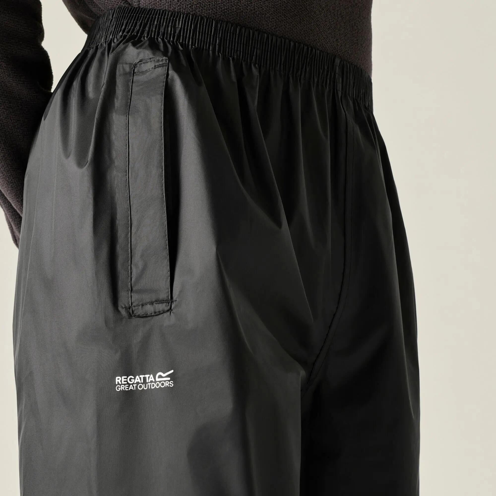 Sur-Pantalon Imperméable Homme Regatta "Mens Pack-it Overtrousers" Noir XS 4/11