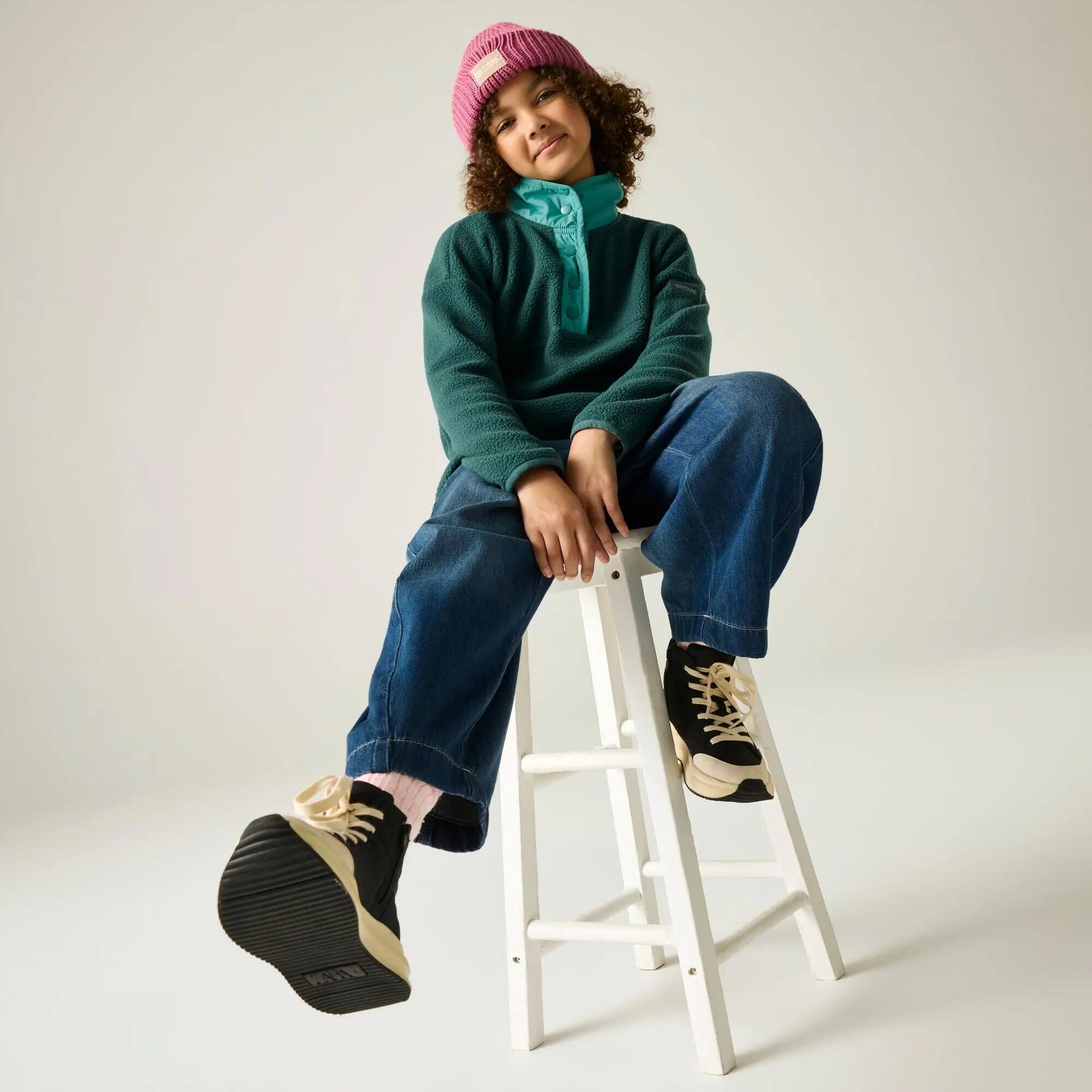 Polaire à demi-boutons pour enfants en EVA 3/9