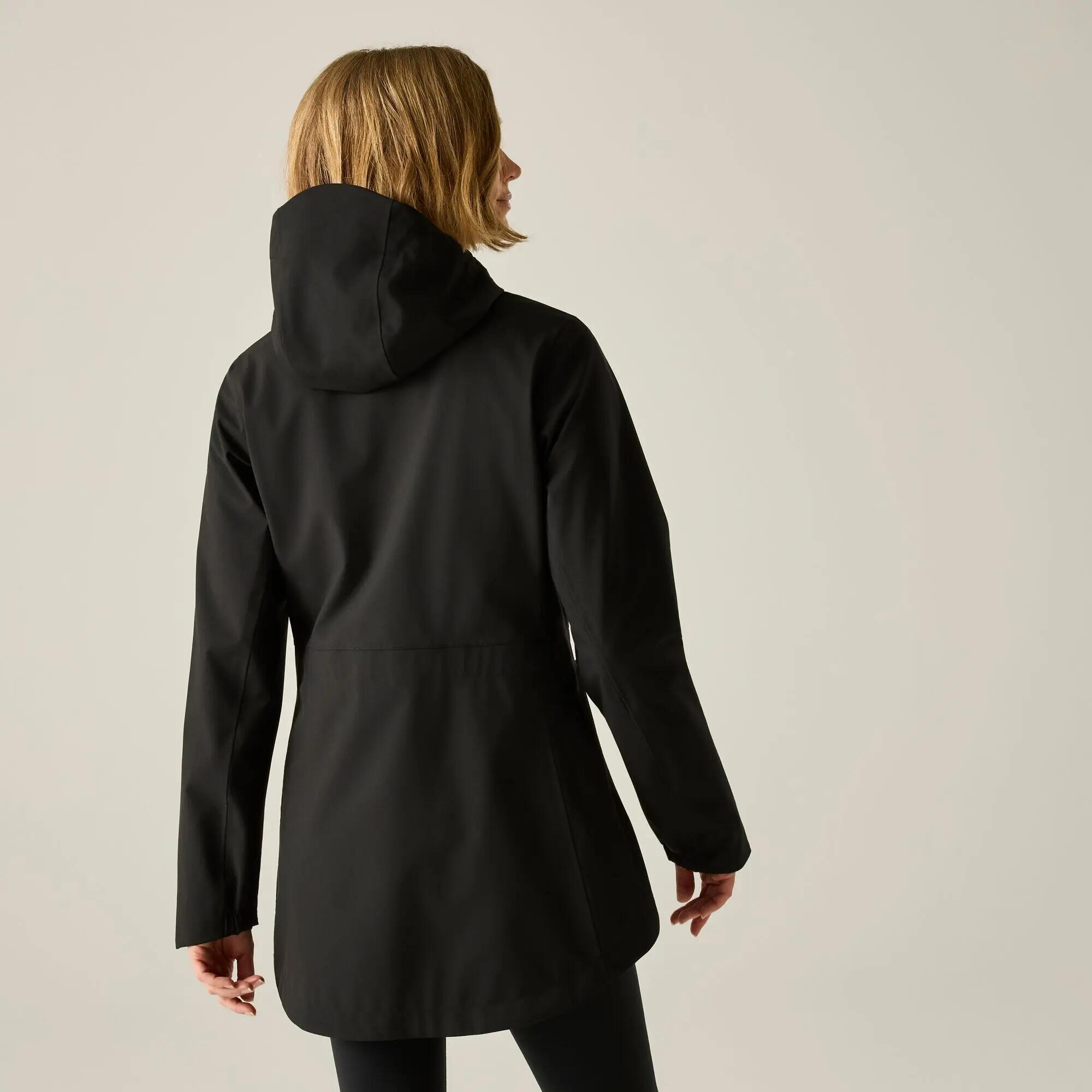 Chaqueta impermeable con capucha Natalina para mujer 8/15