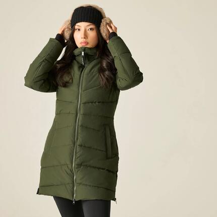 Damen Glacier Longline gepolsterte Jacke