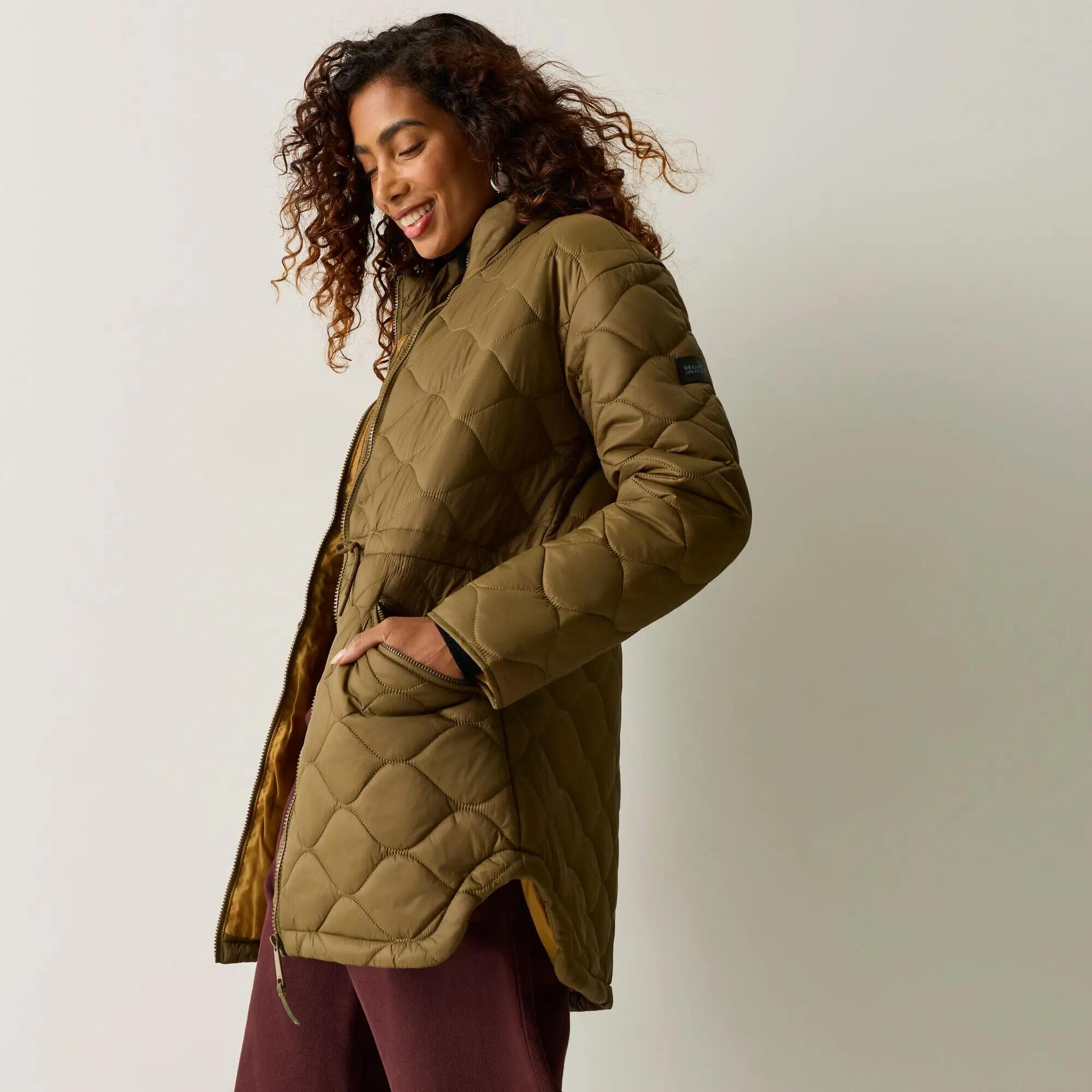 Damen Gaia gesteppte Jacke 6/11