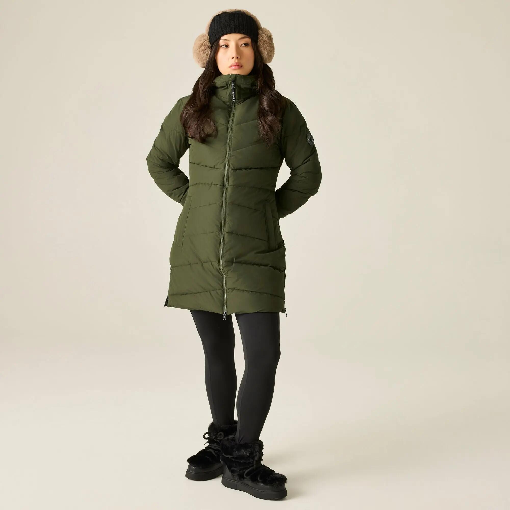 Chaqueta acolchada de mujer Glacier Longline 8/14