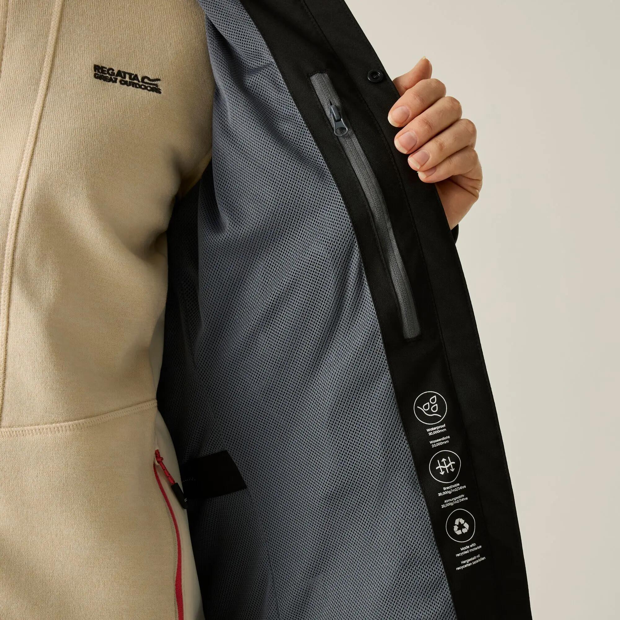 Chaqueta impermeable con capucha Natalina para mujer 12/15